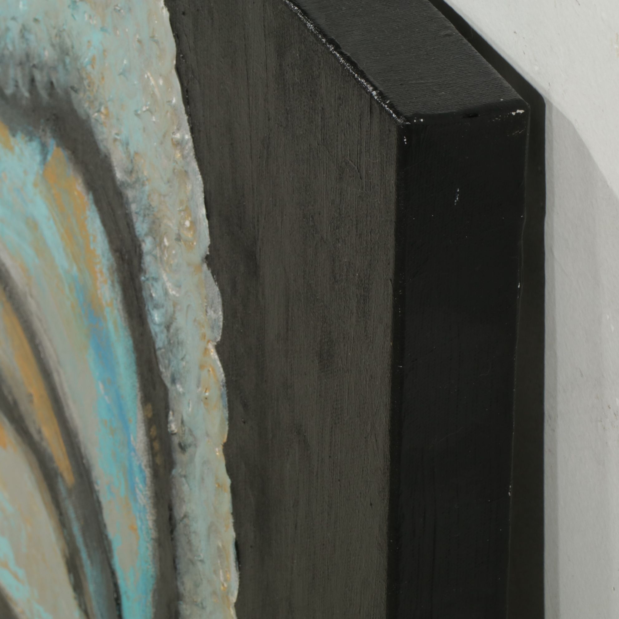 Morgan Langsdorf Impasto Oil Painting of Buddhist Iconography, 2017