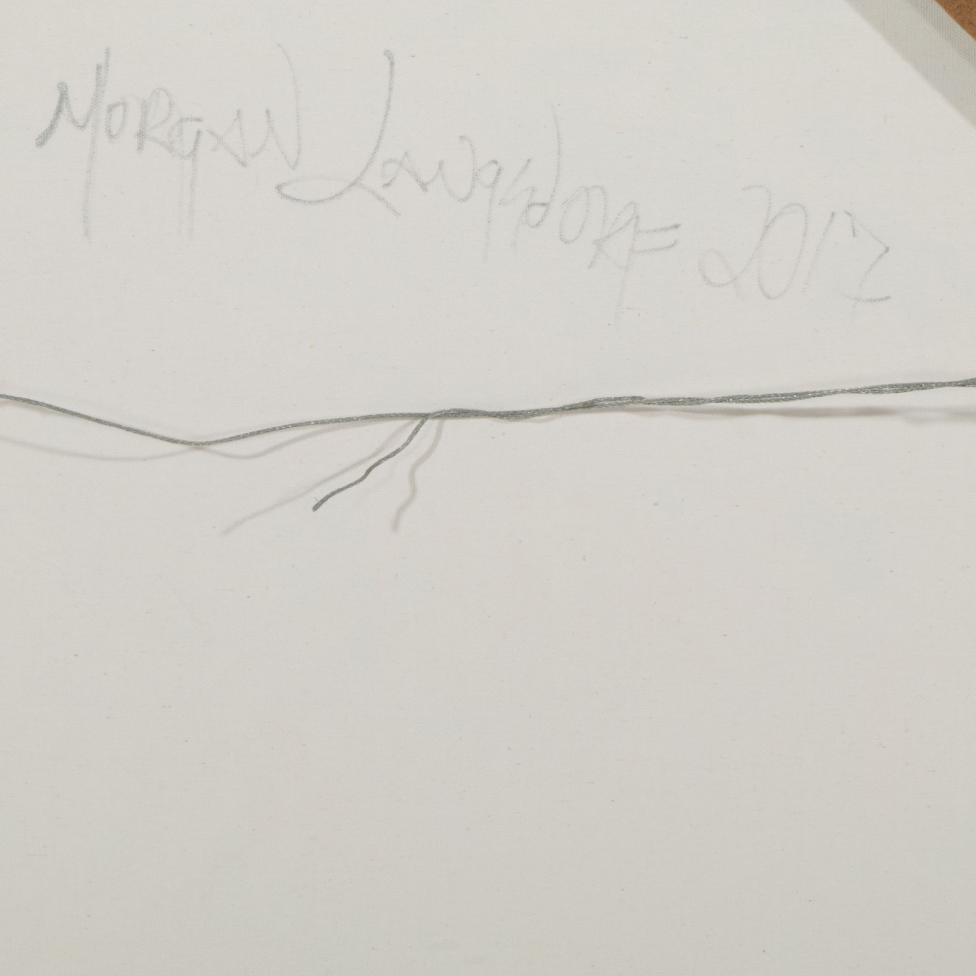 Morgan Langsdorf Impasto Oil Painting of Buddhist Iconography, 2017