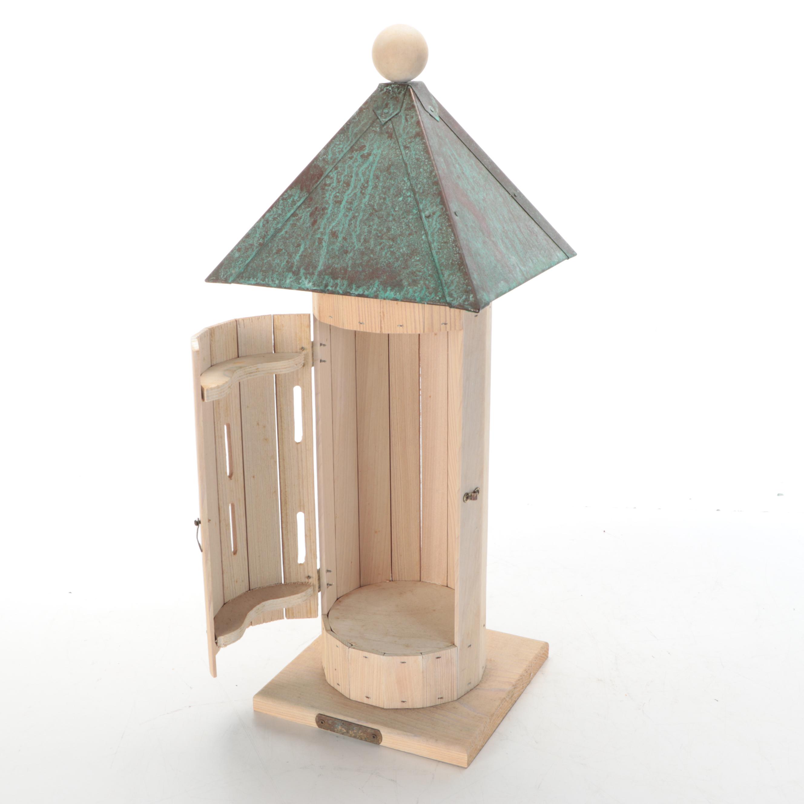 Lazy Hill Farm Wooden Birdhouse, 1994