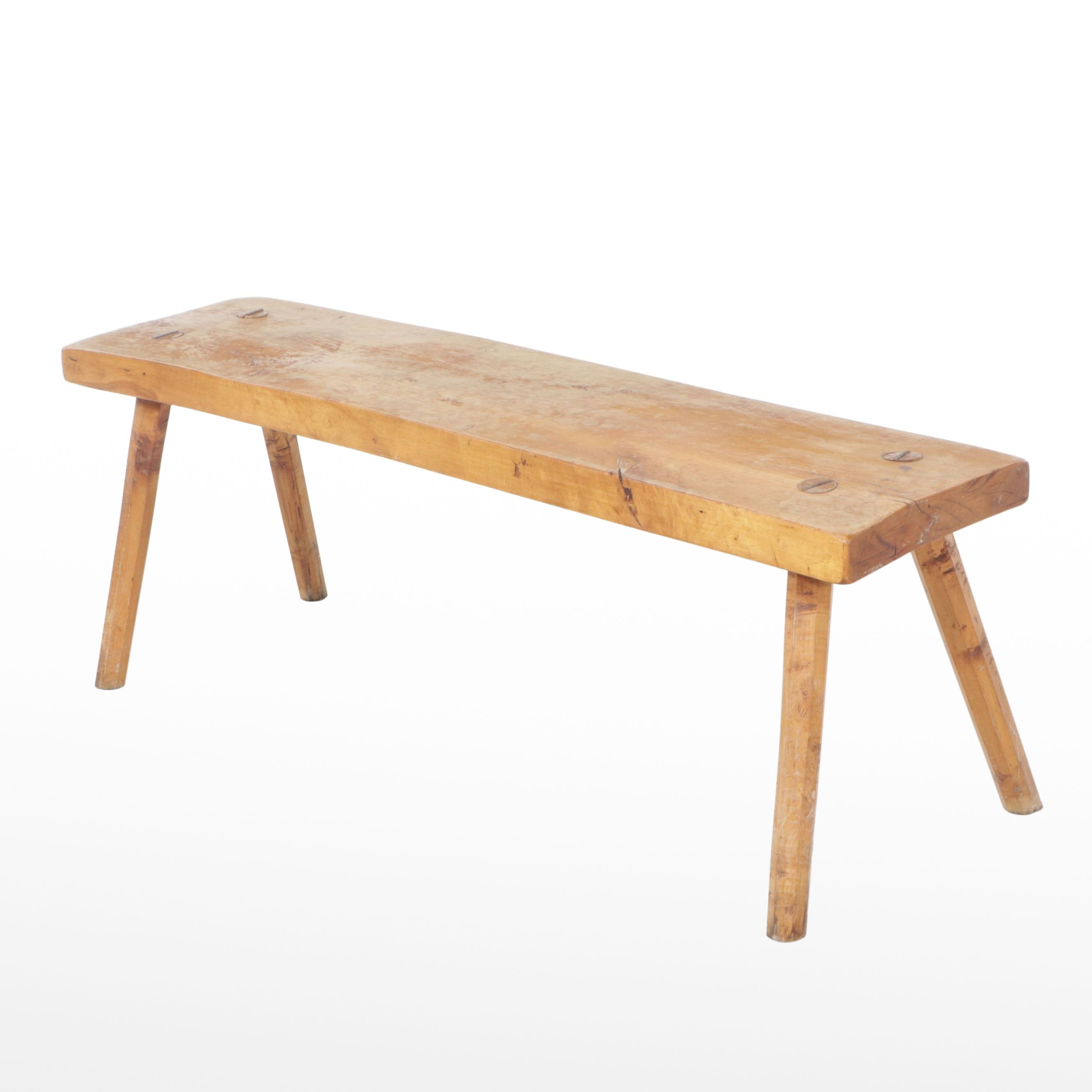 Rustic Style Wood Bench