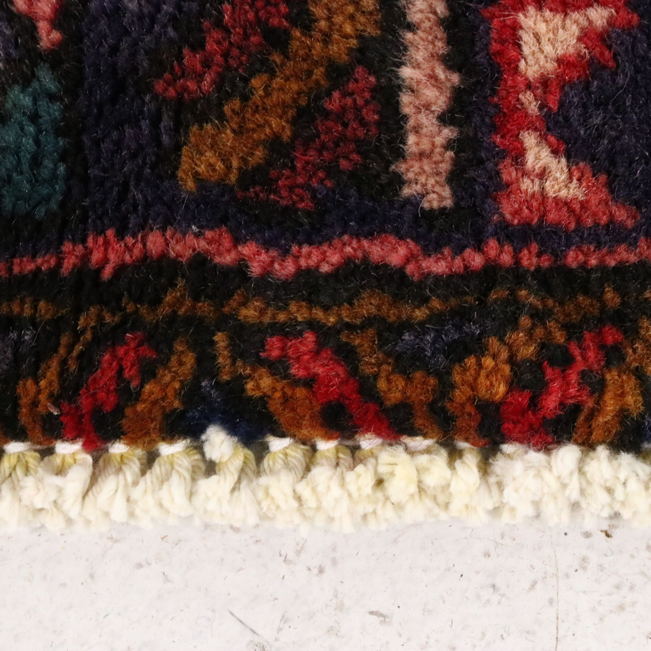 3'2 x 12'11 Hand-Knotted Persian Lamberan Long Rug