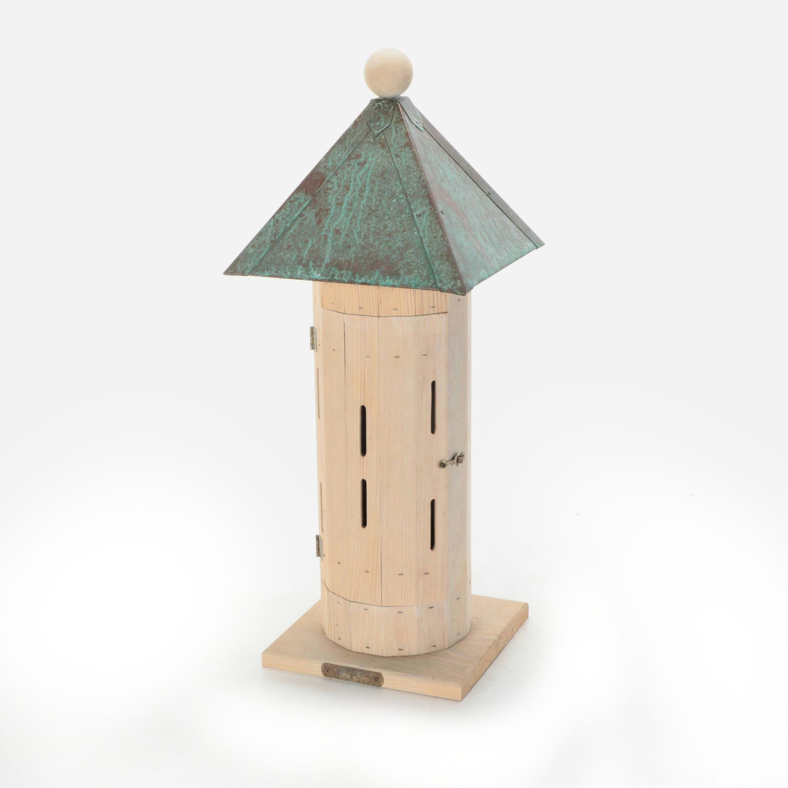 Lazy Hill Farm Wooden Birdhouse, 1994