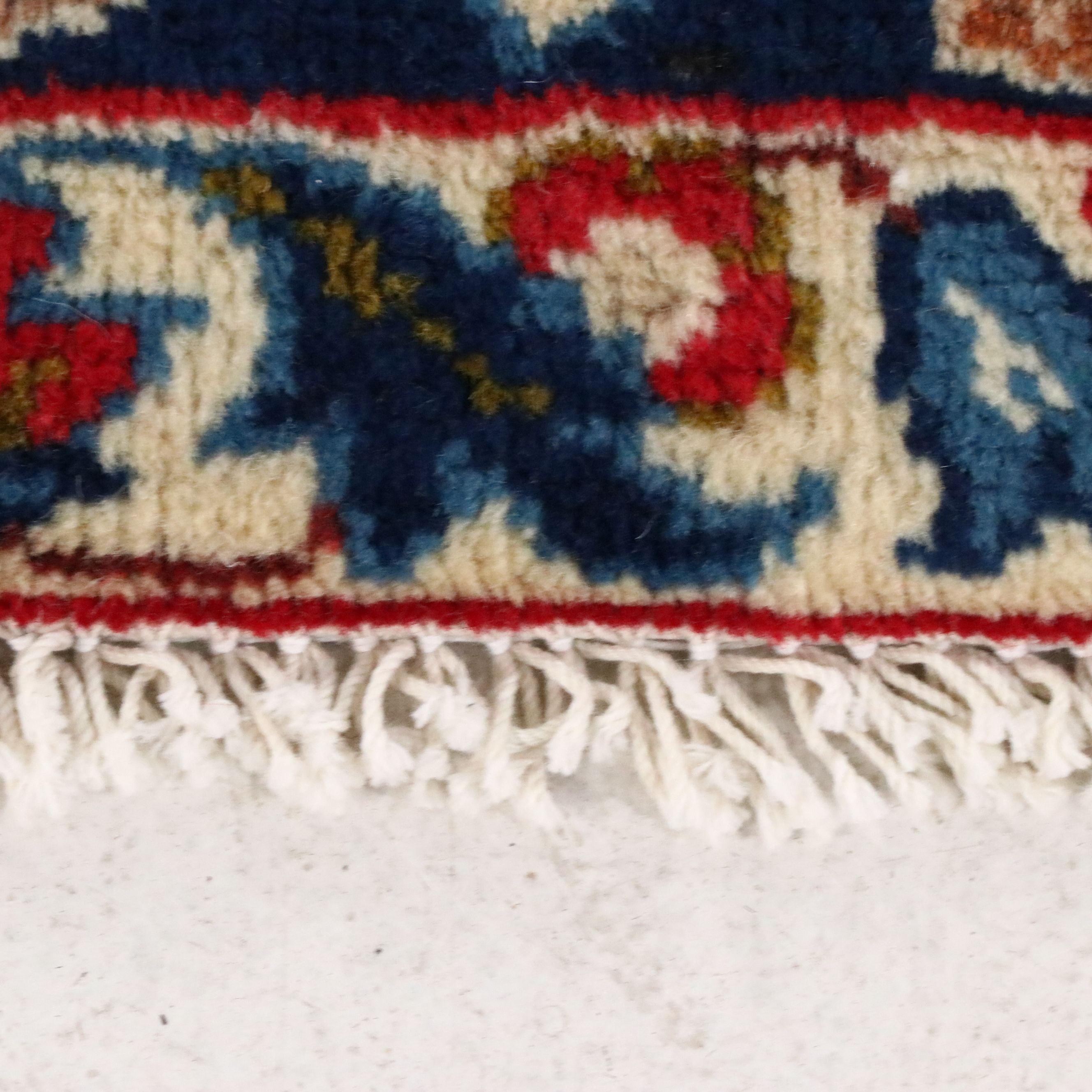 7'6 x 11'4 Hand-Knotted Persian Mashhad Area Rug