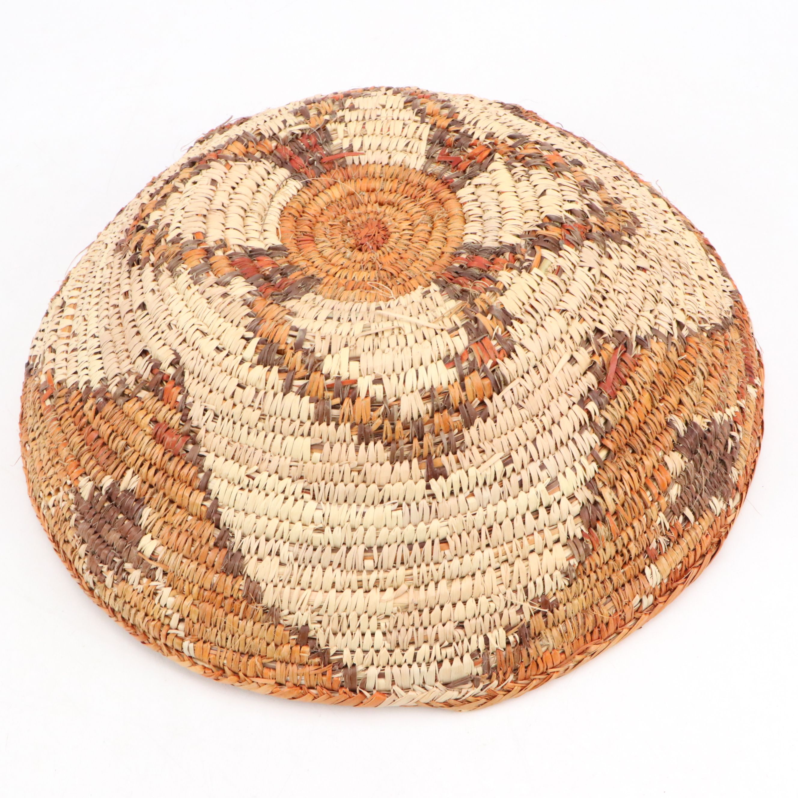 Shalimar Imports Woven Reed Basket with Other Geometric Basket and Ram Horn
