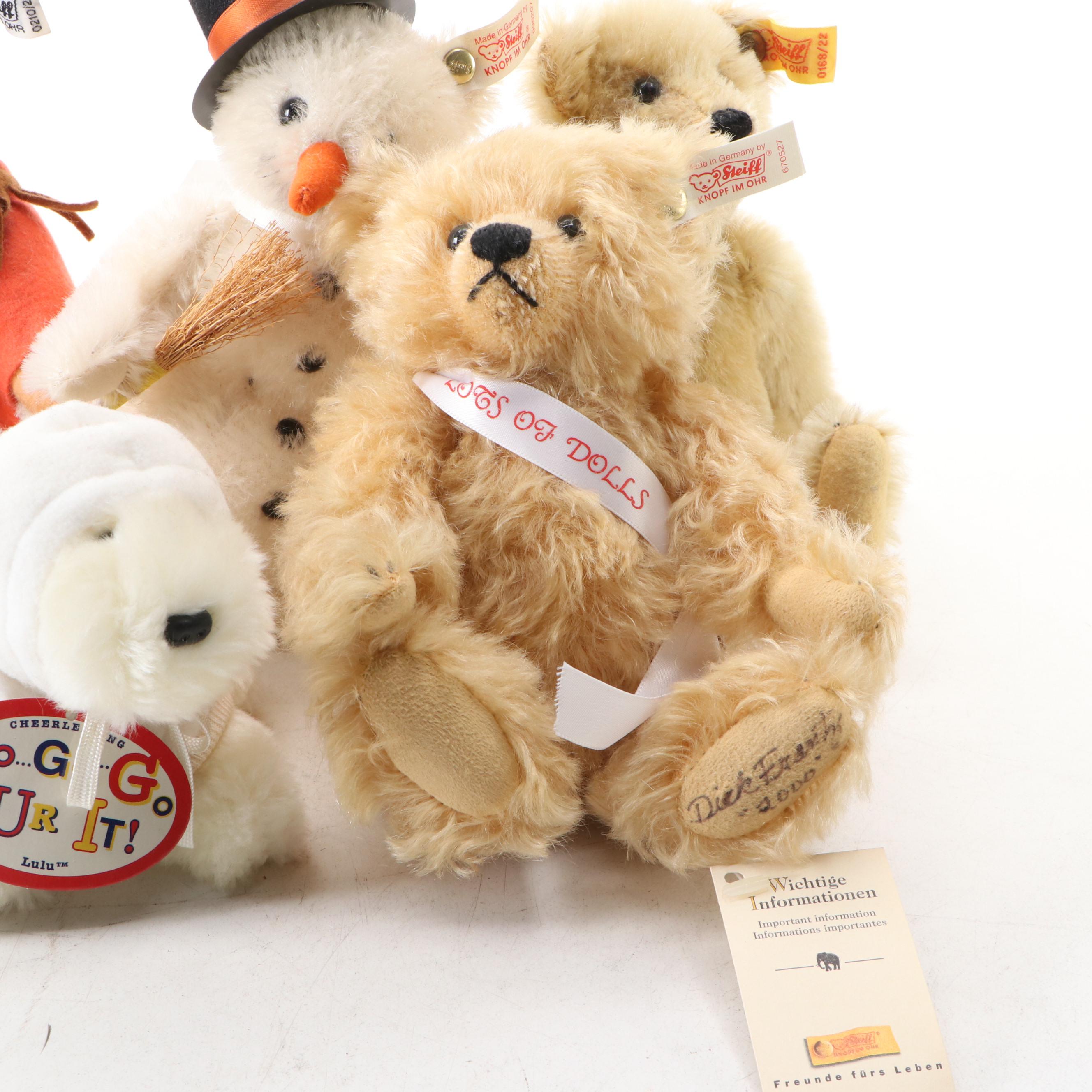 Steiff Limited Edition "Snowman," "Nimroad" and More Teddy Bears