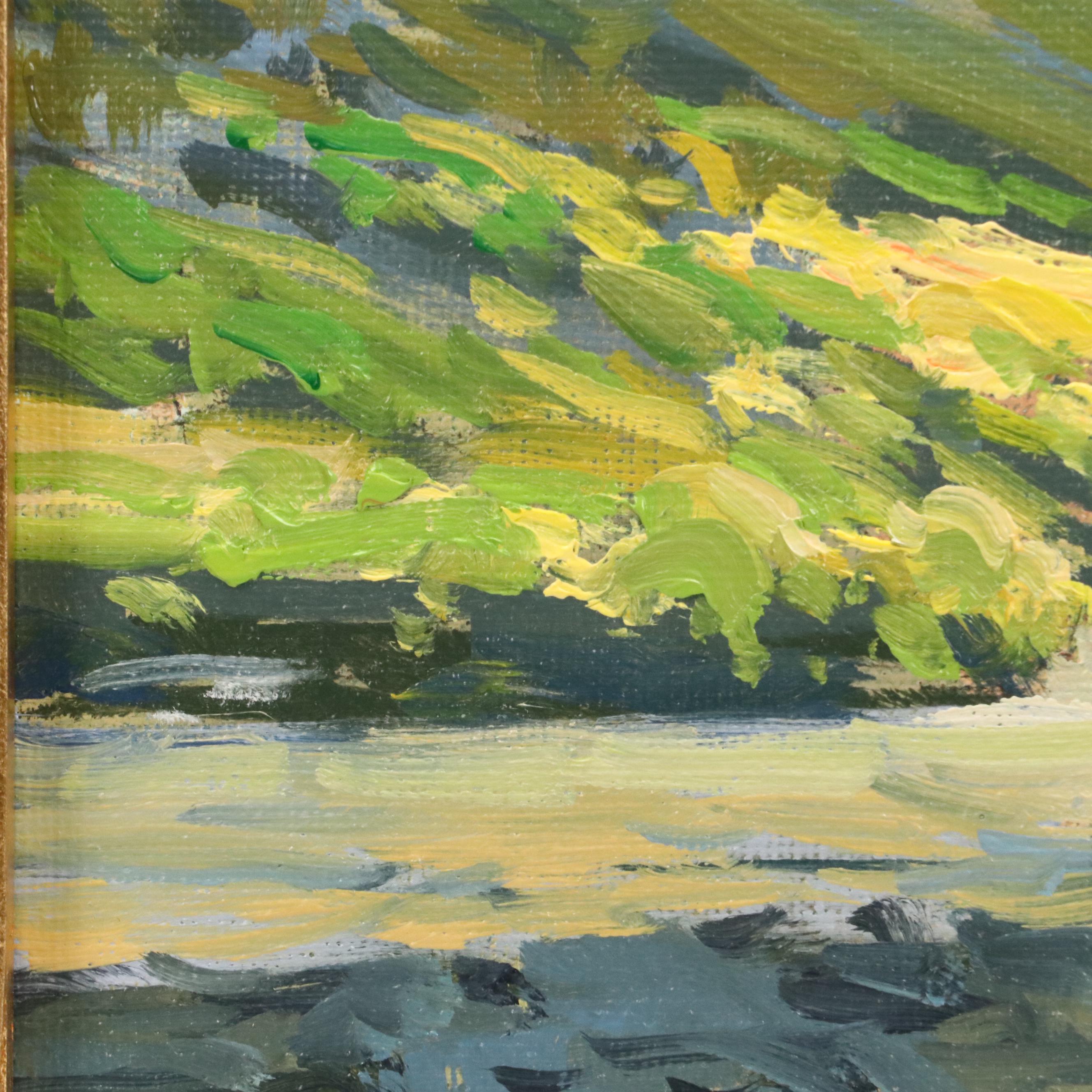 Taylor J. Lynde Landscape Oil Painting, 21st Century