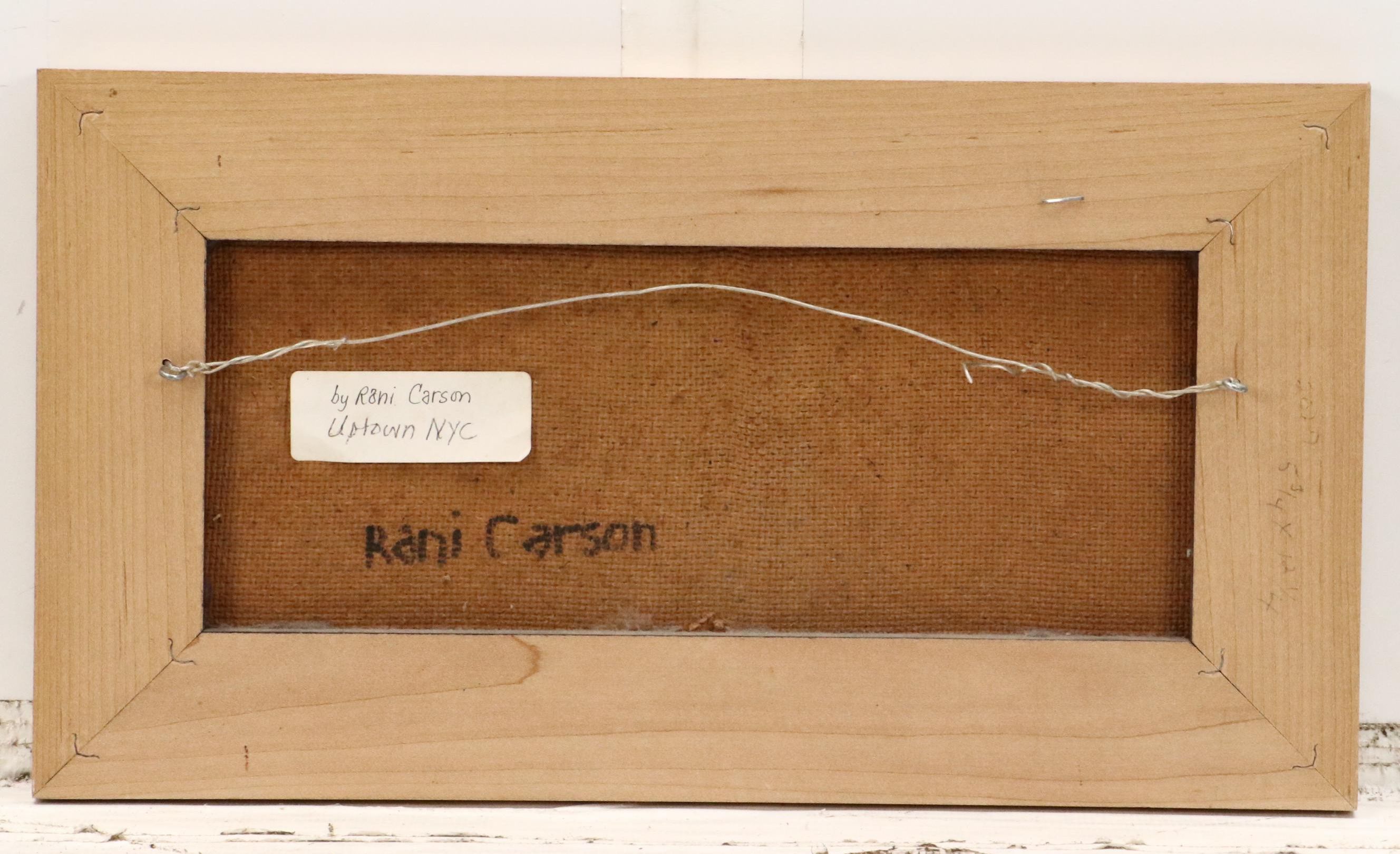 Rani Carson Industrial Oil Painting, Late 20th Century