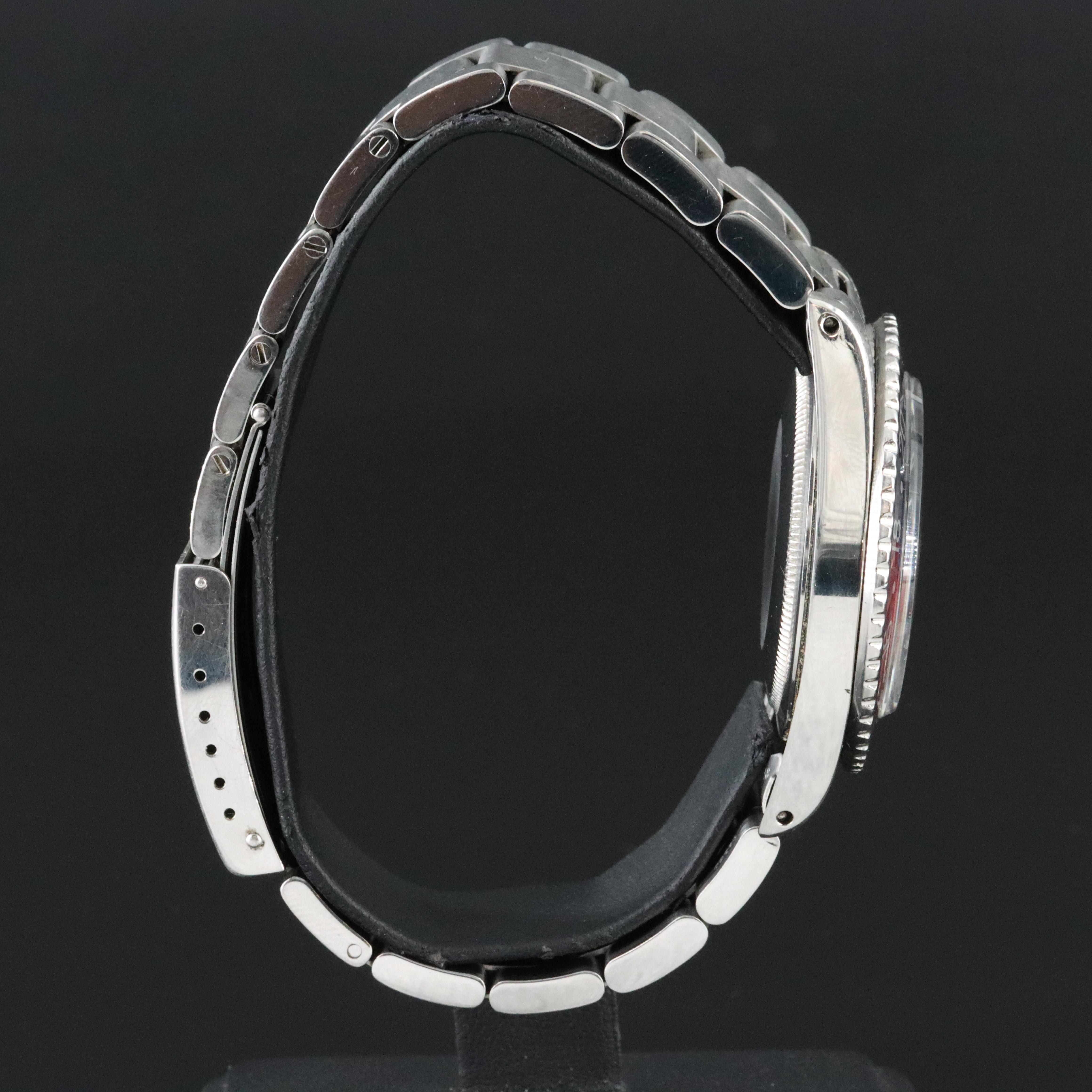 1968 Rolex GMT Master 1675 Stainless Steel Watch