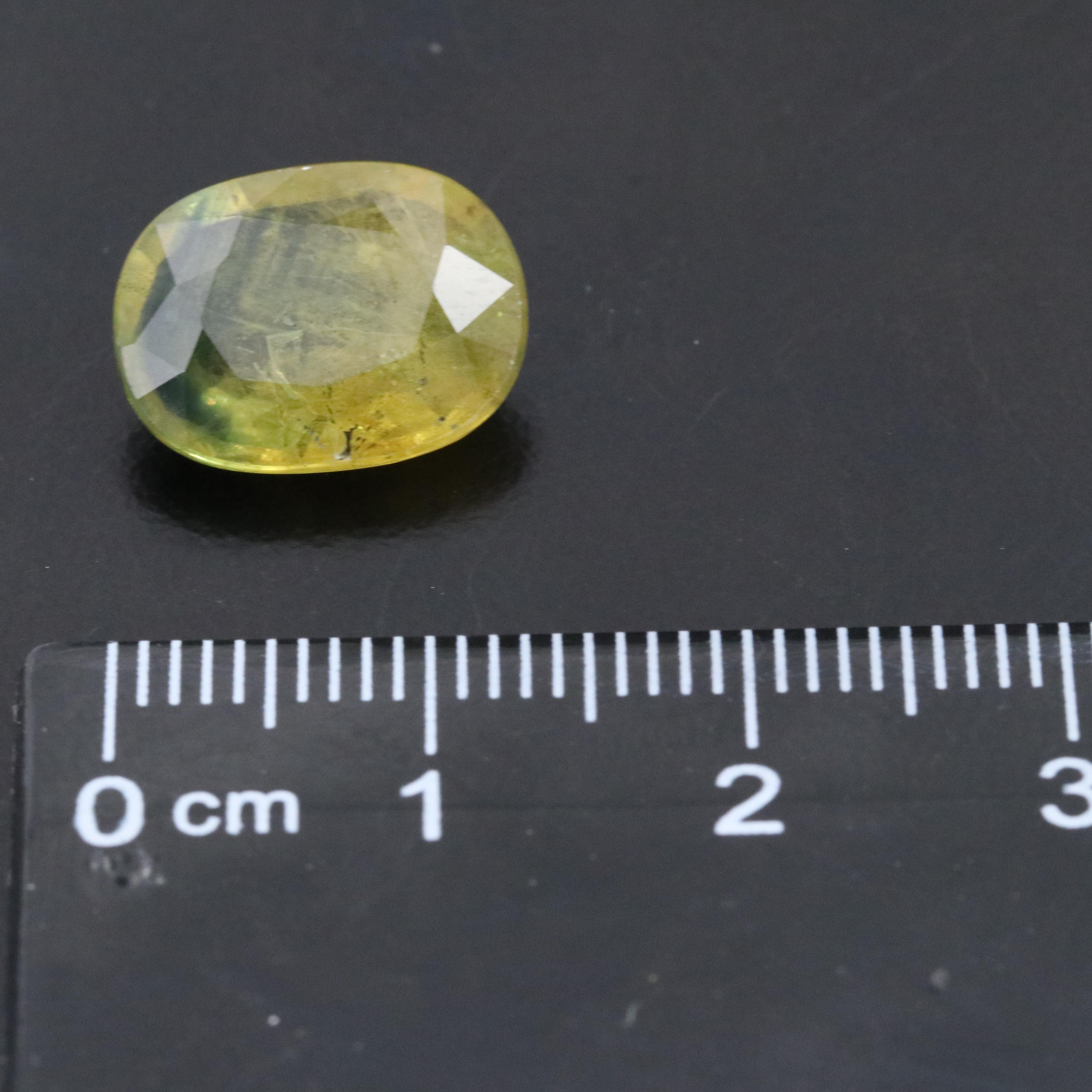 Loose 6.86 CT Sapphire