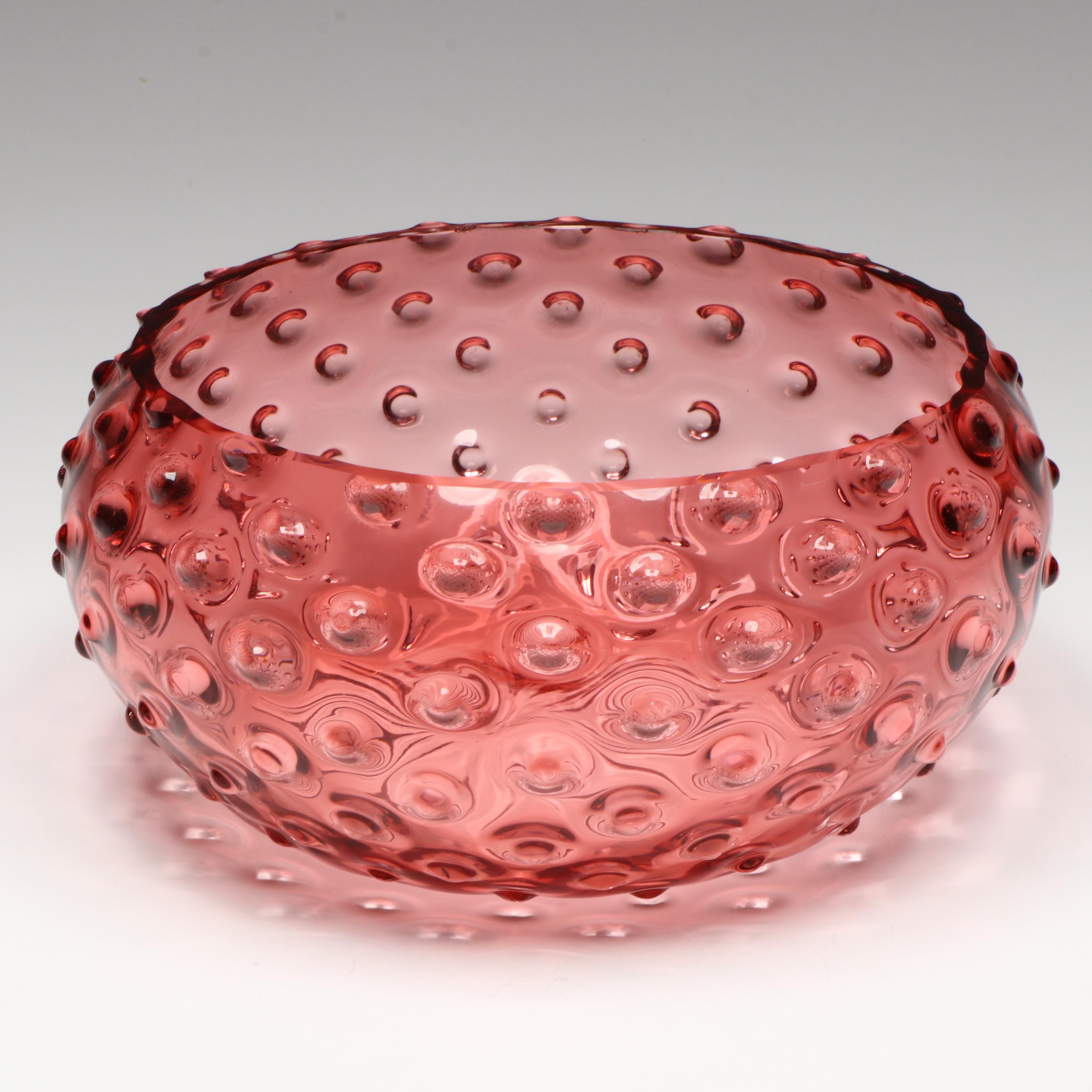 EAPG Octavia Oil Lamp, Hobnail Glass Bowl, Colonial Gift House Glass Creamer