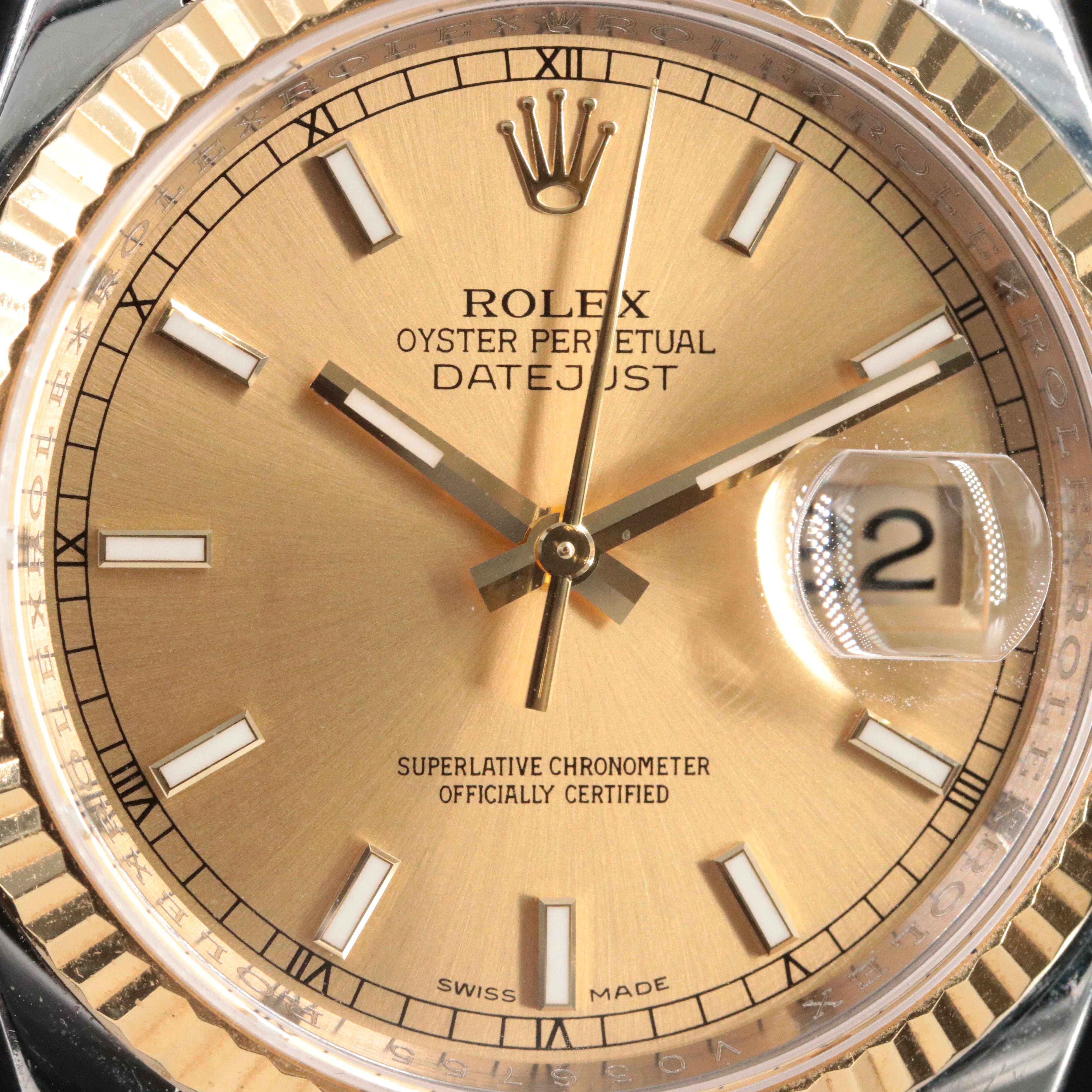 2008 Rolex Datejust 116233 36mm Watch