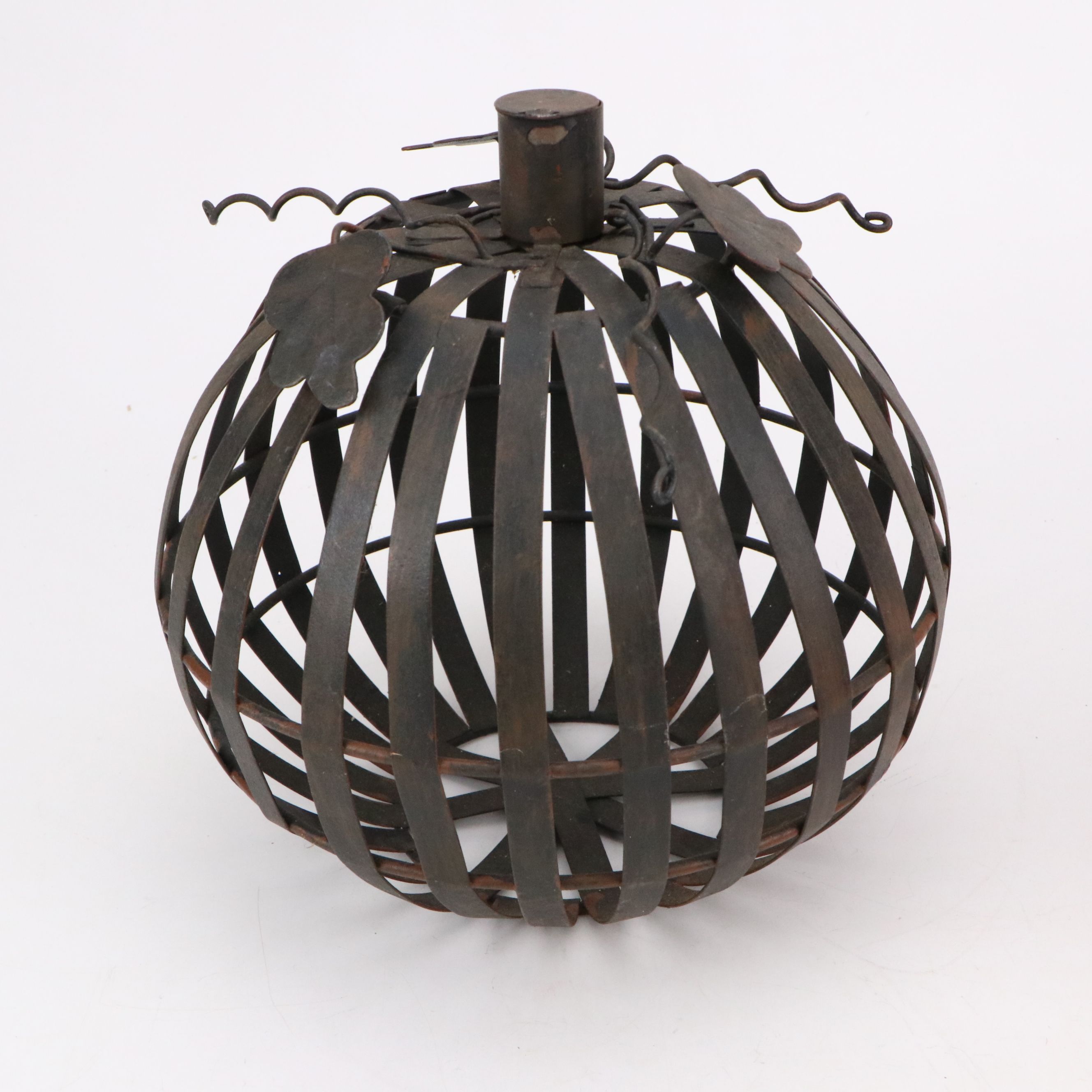 Pottery Barn Gilded Glass Figs with Other Pumpkin Décor