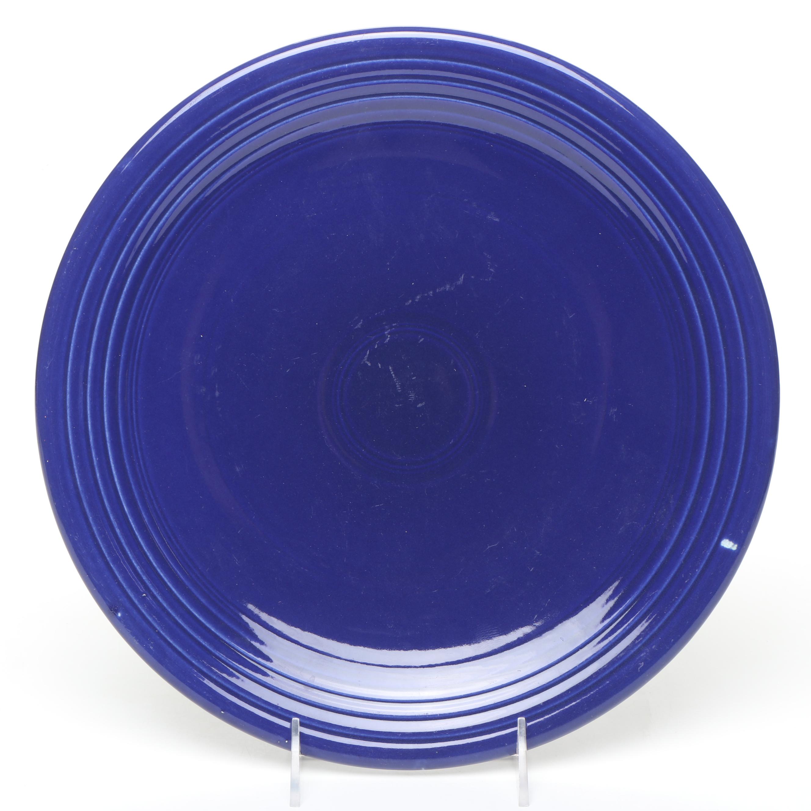 Homer Laughlin Fiestaware Dinner Plates, Mid-20th Century