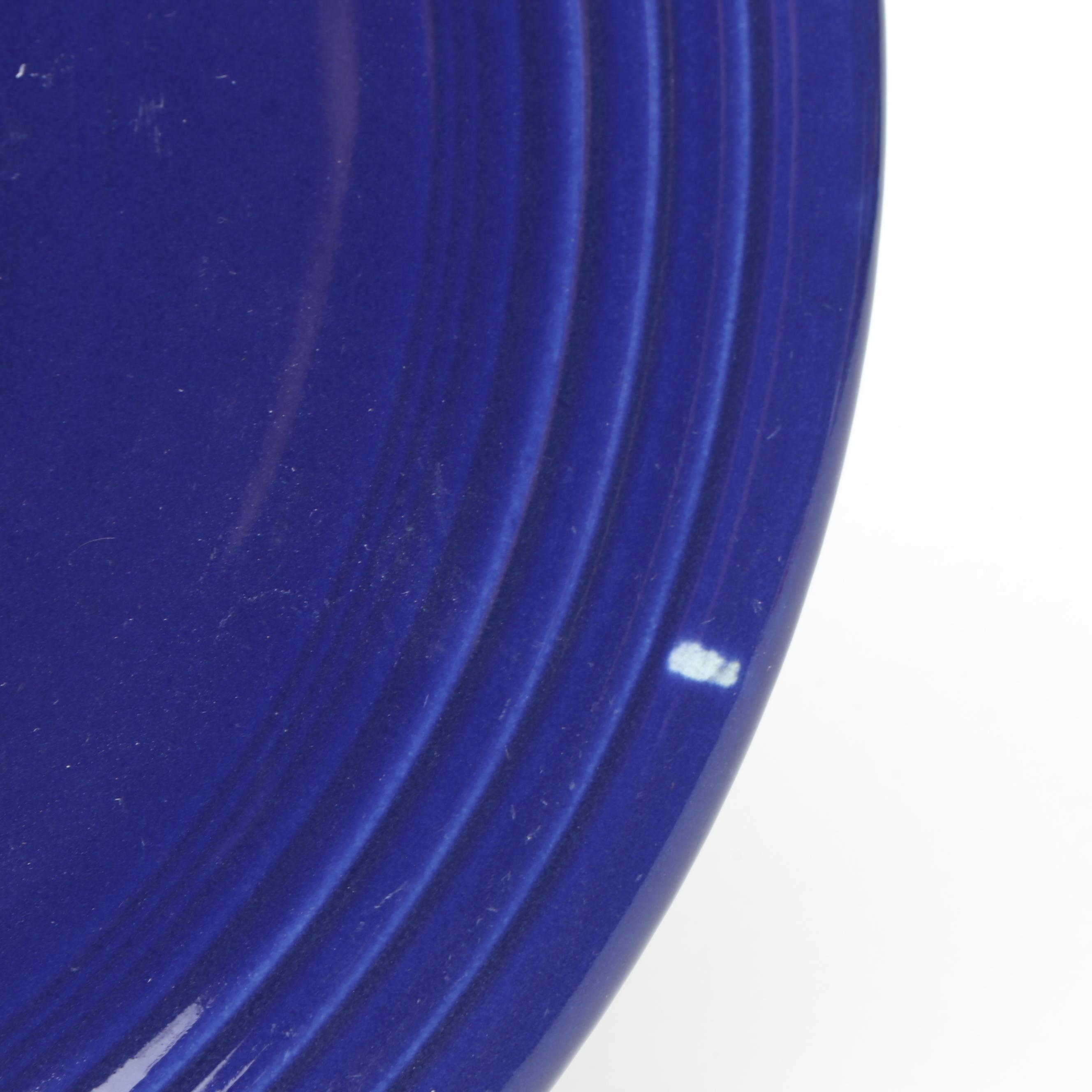 Homer Laughlin Fiestaware Dinner Plates, Mid-20th Century