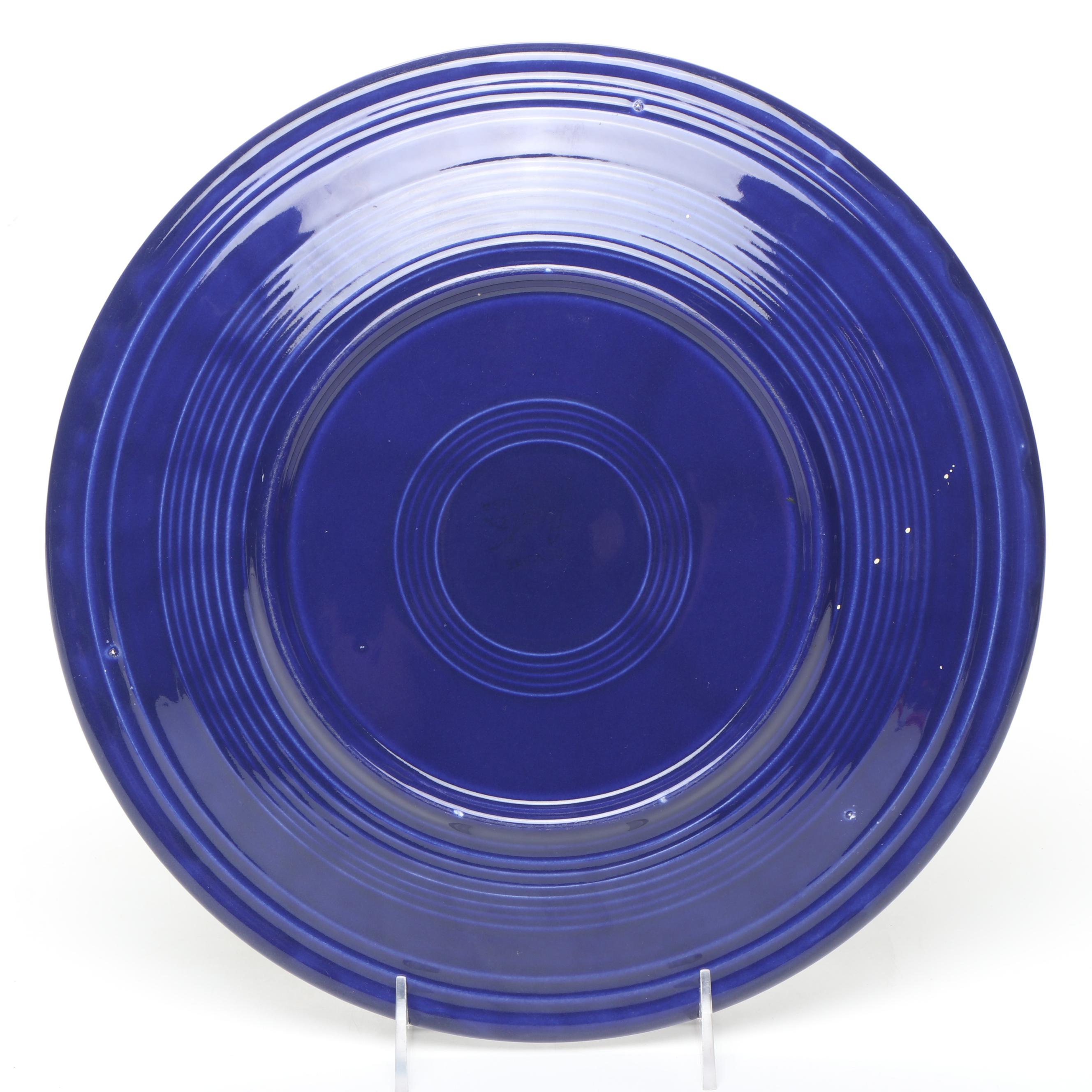 Homer Laughlin Fiestaware Dinner Plates, Mid-20th Century