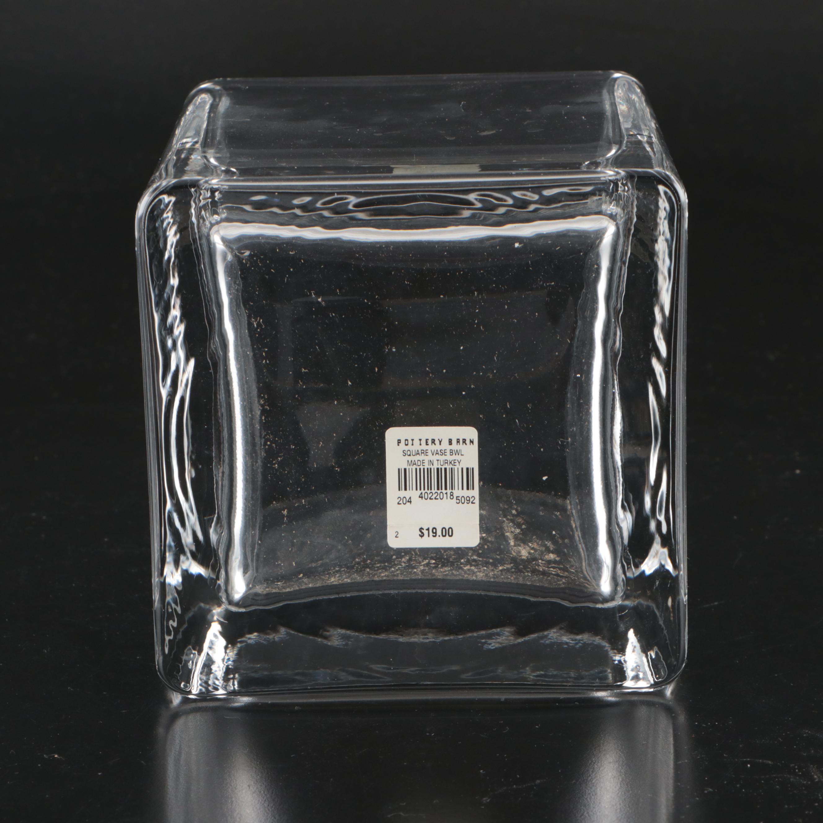 Paşabahçe Crystal and Other Glass Vases with Pebbles and Marbles