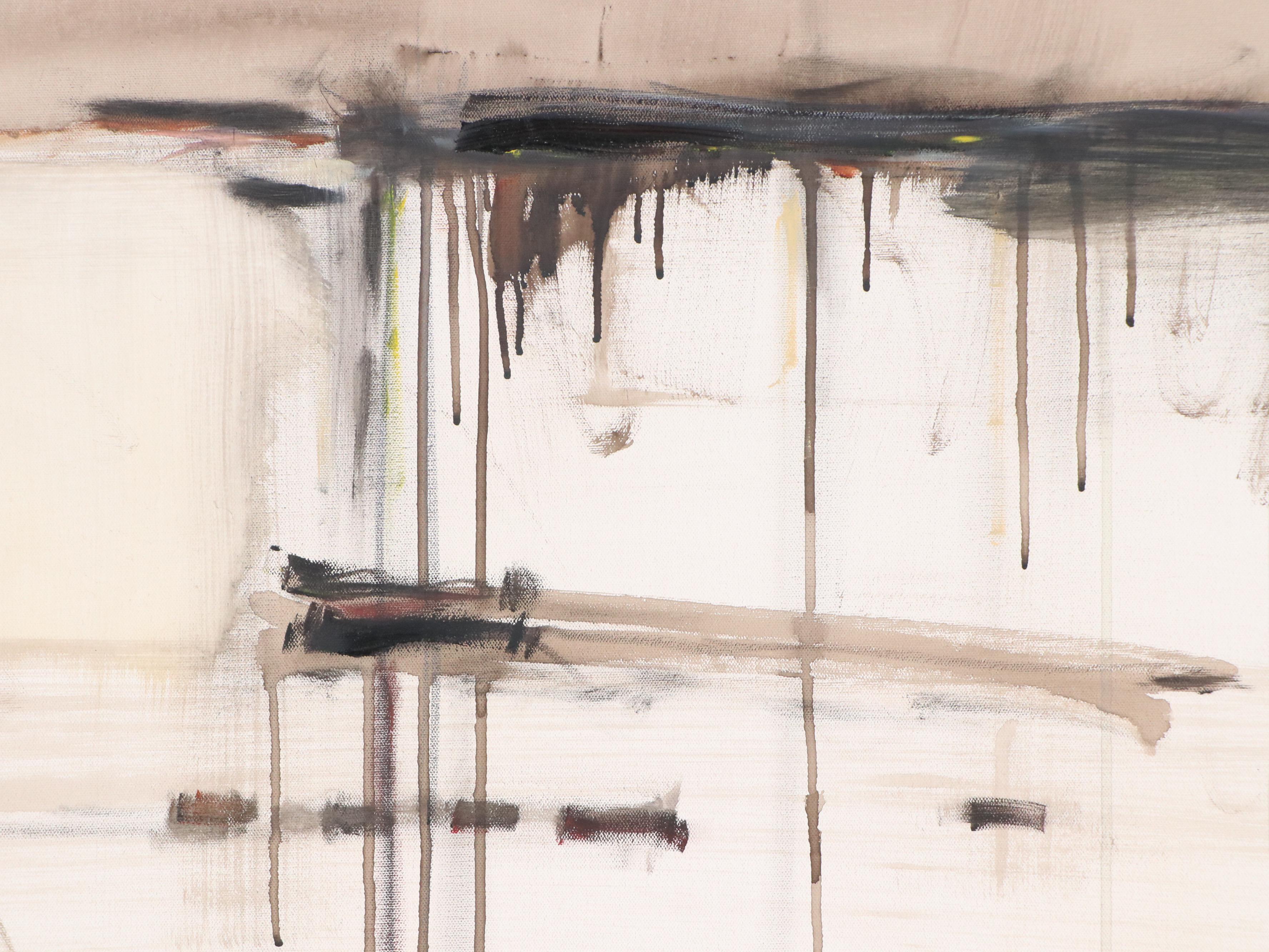 David Applegate Abstract Expressionistic Acrylic Painting, 21st Century