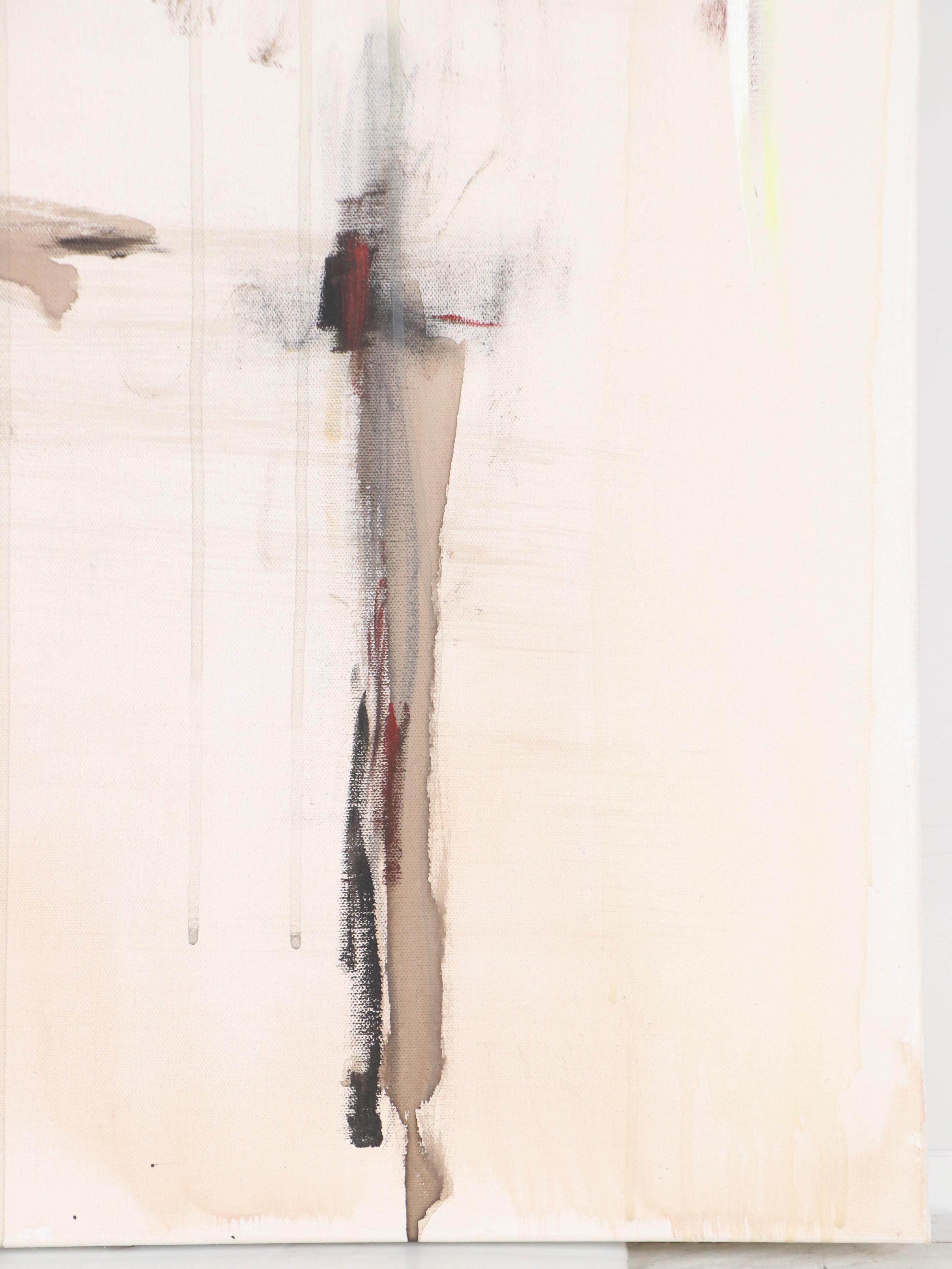 David Applegate Abstract Expressionistic Acrylic Painting, 21st Century