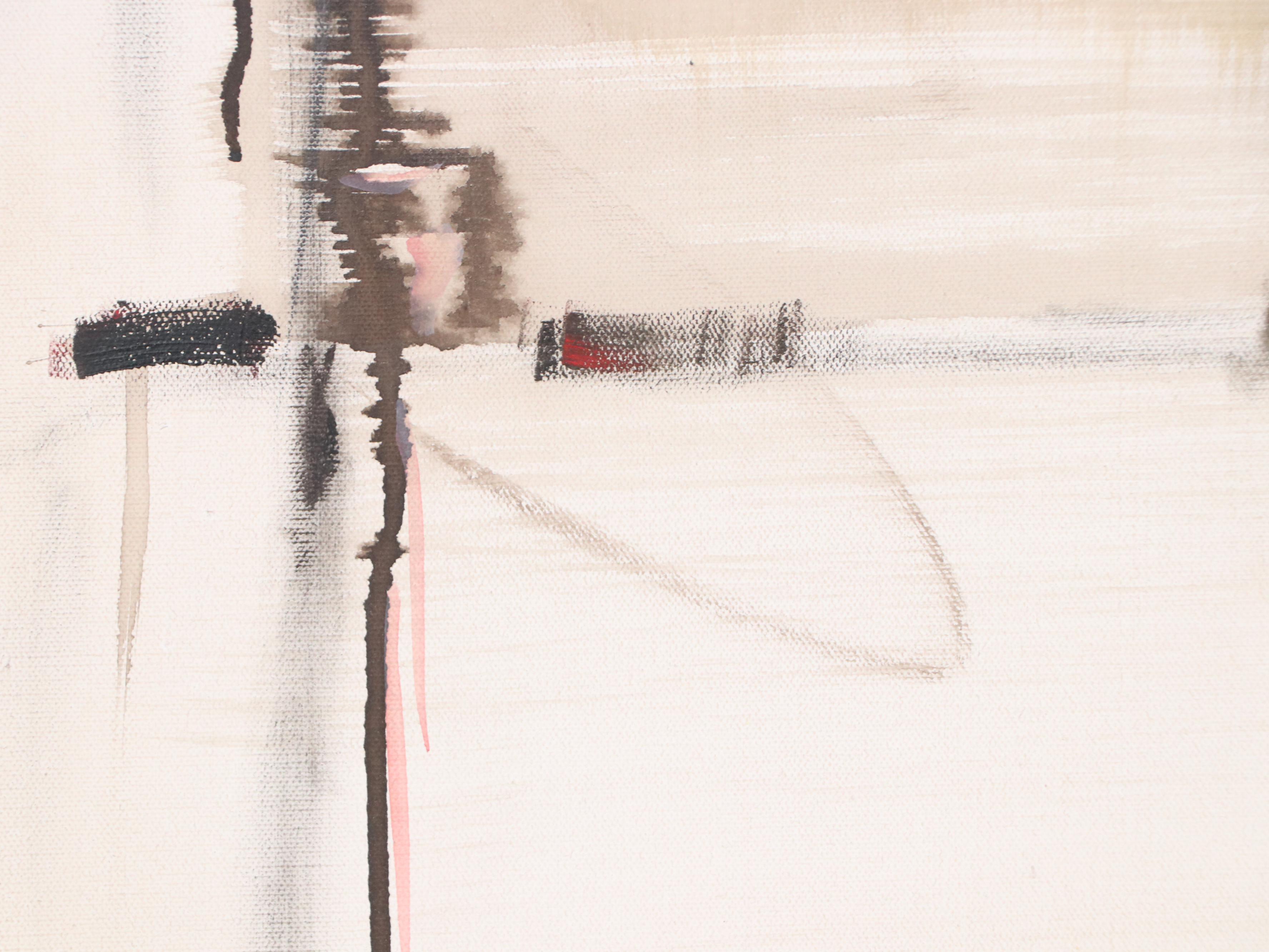 David Applegate Abstract Expressionistic Acrylic Painting, 21st Century