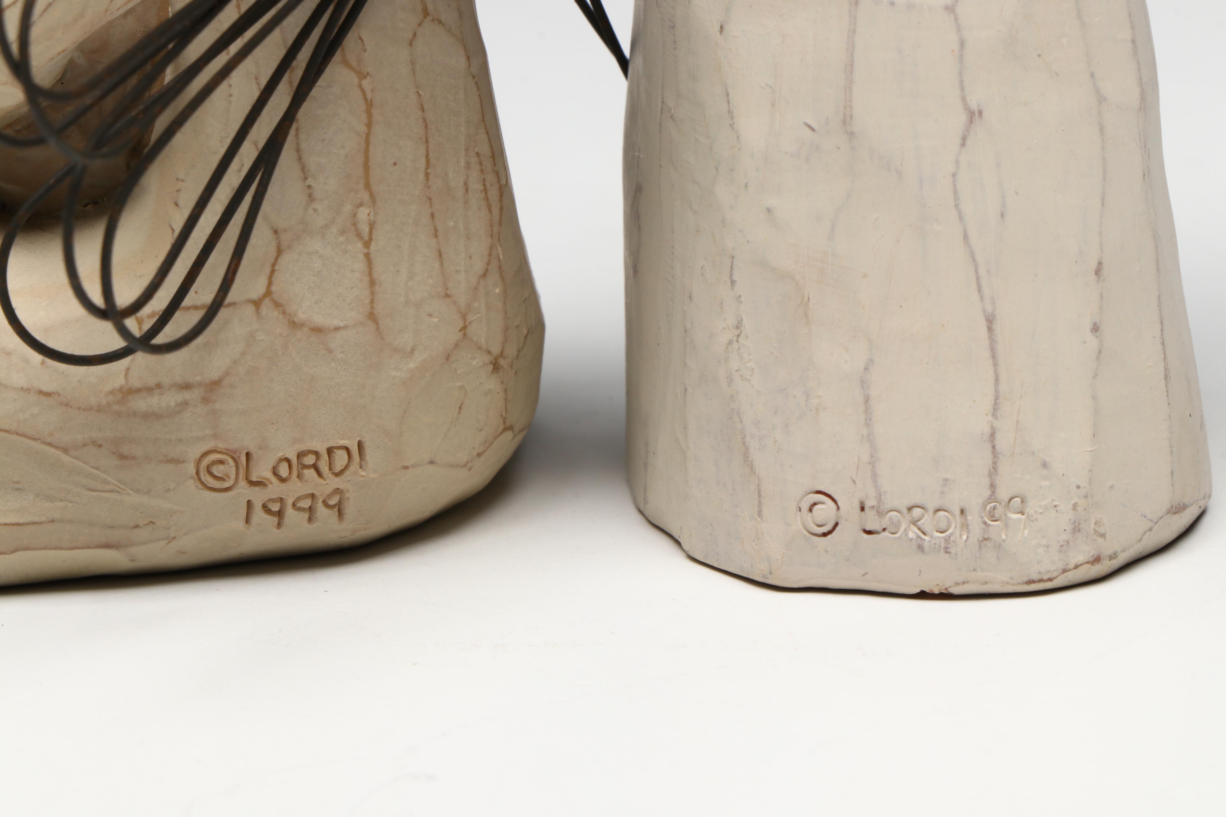 Jim Shore "Angel of Love" with More Resin and Bisque Angel Figurines