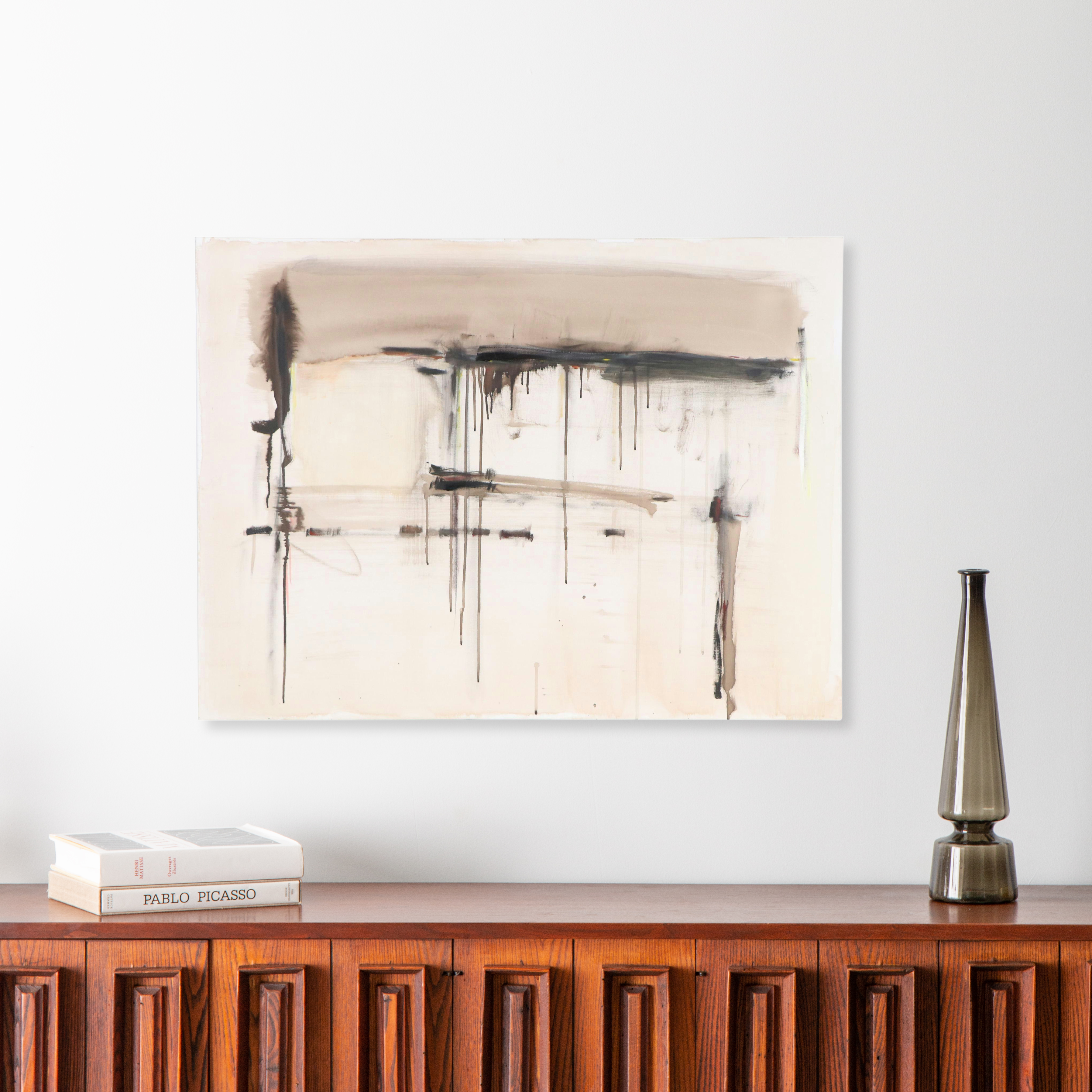 David Applegate Abstract Expressionistic Acrylic Painting, 21st Century