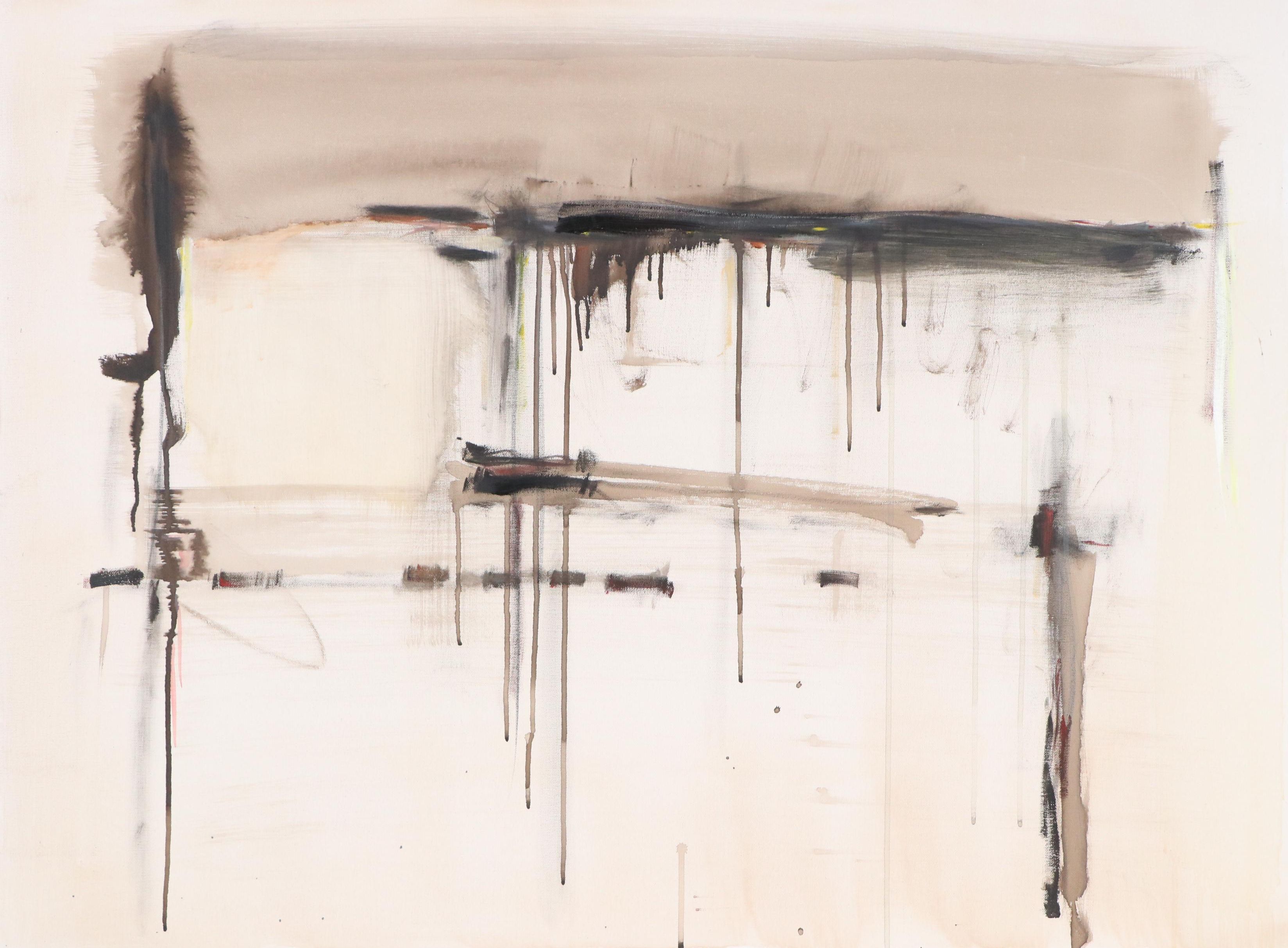 David Applegate Abstract Expressionistic Acrylic Painting, 21st Century