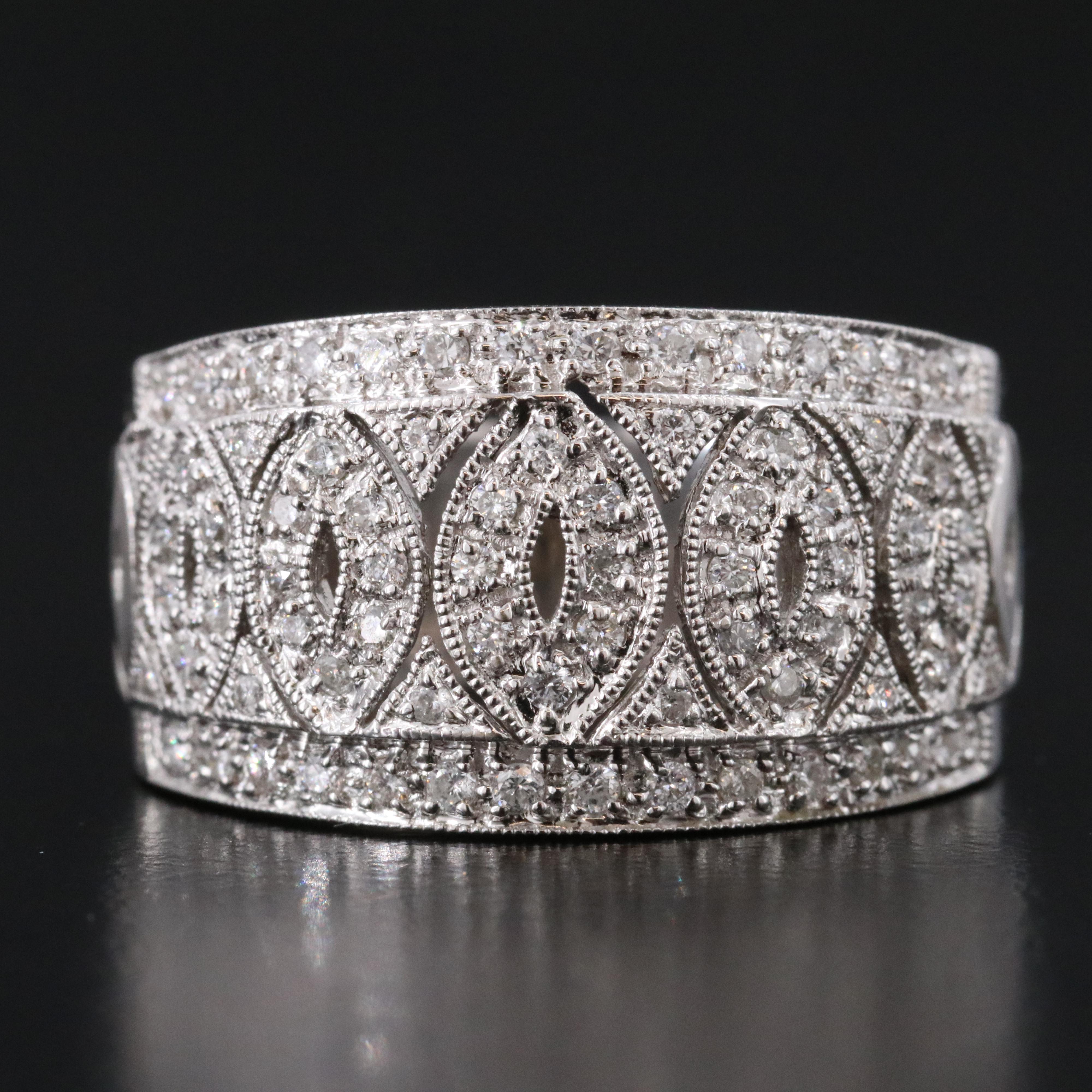 18K 0.47 CTW Diamond Ring