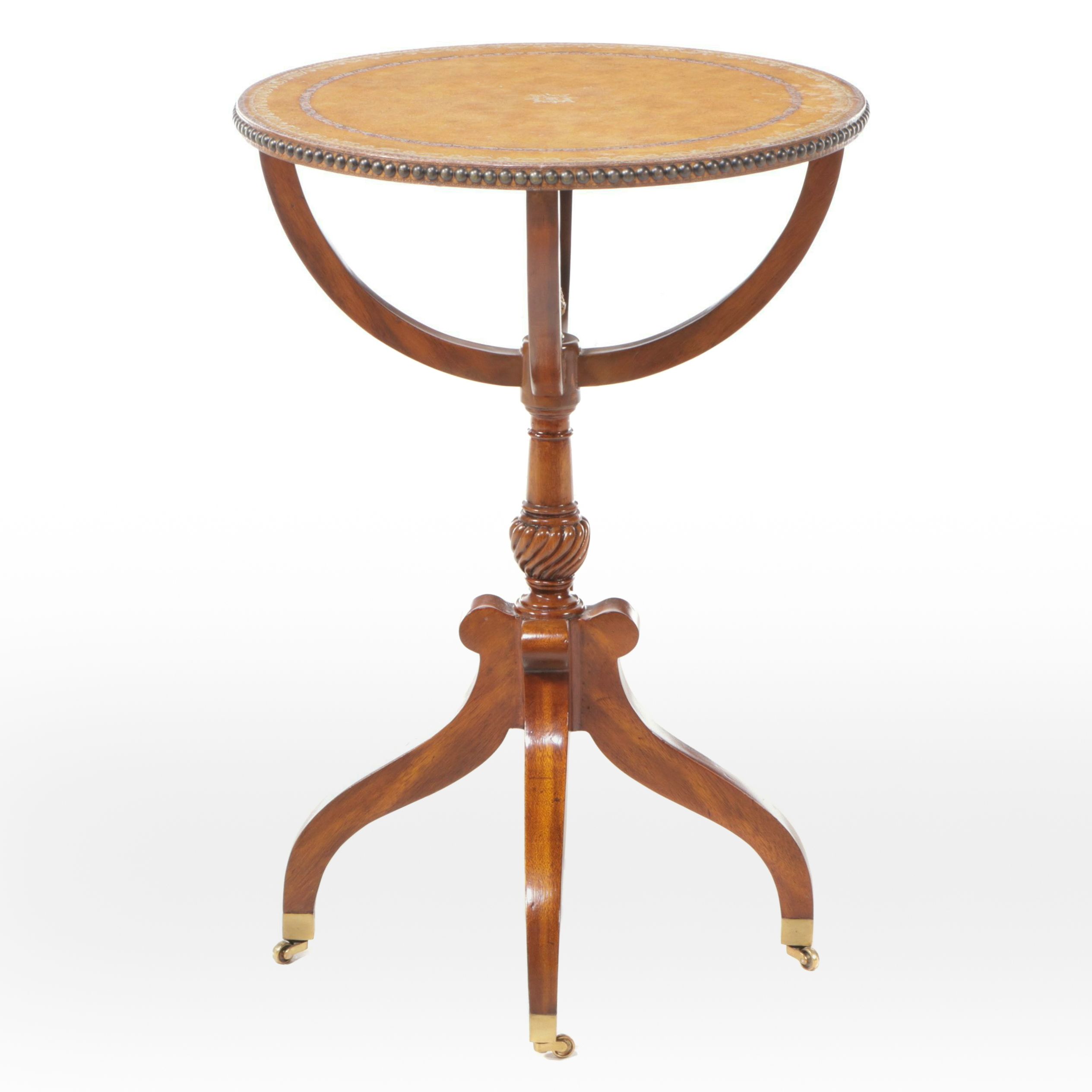 Maitland-Smith Federal Style Wooden Occasional Table