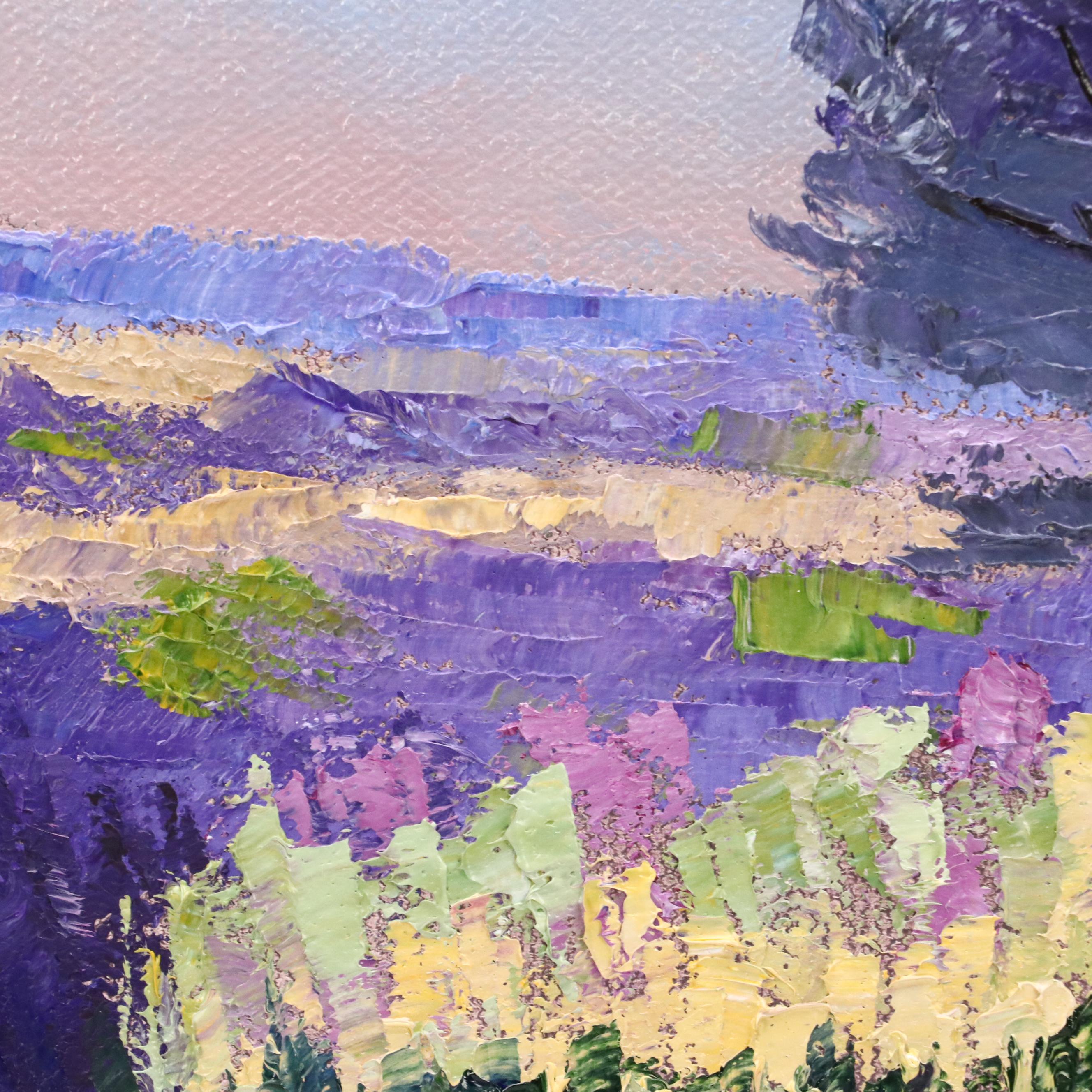 James Baldoumas Pond Landscape Oil Painting "Brooks + Reeds," 2025