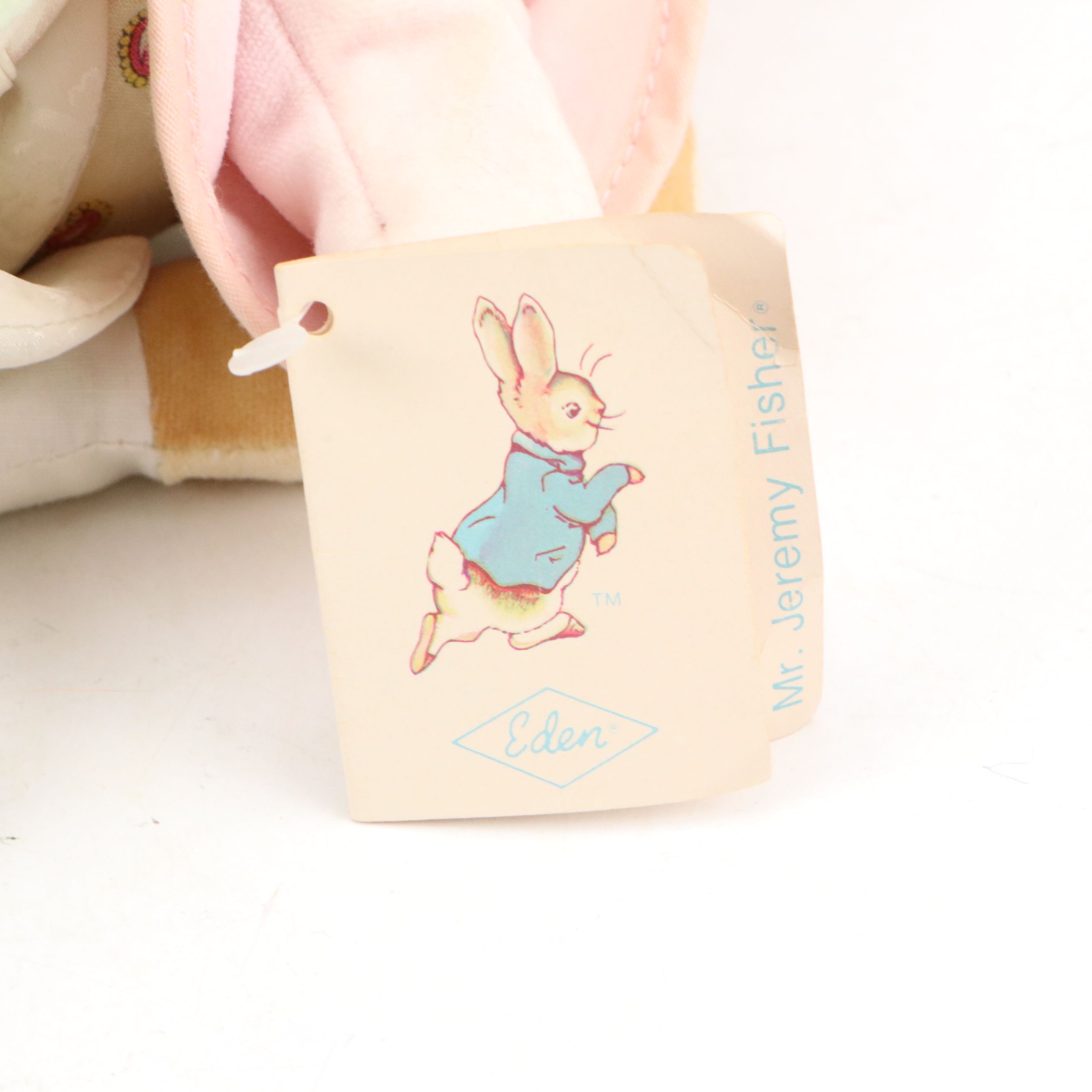 Eden Beatrix Potter "Mr. Jeremy Fisher" and More Stuffed Animals