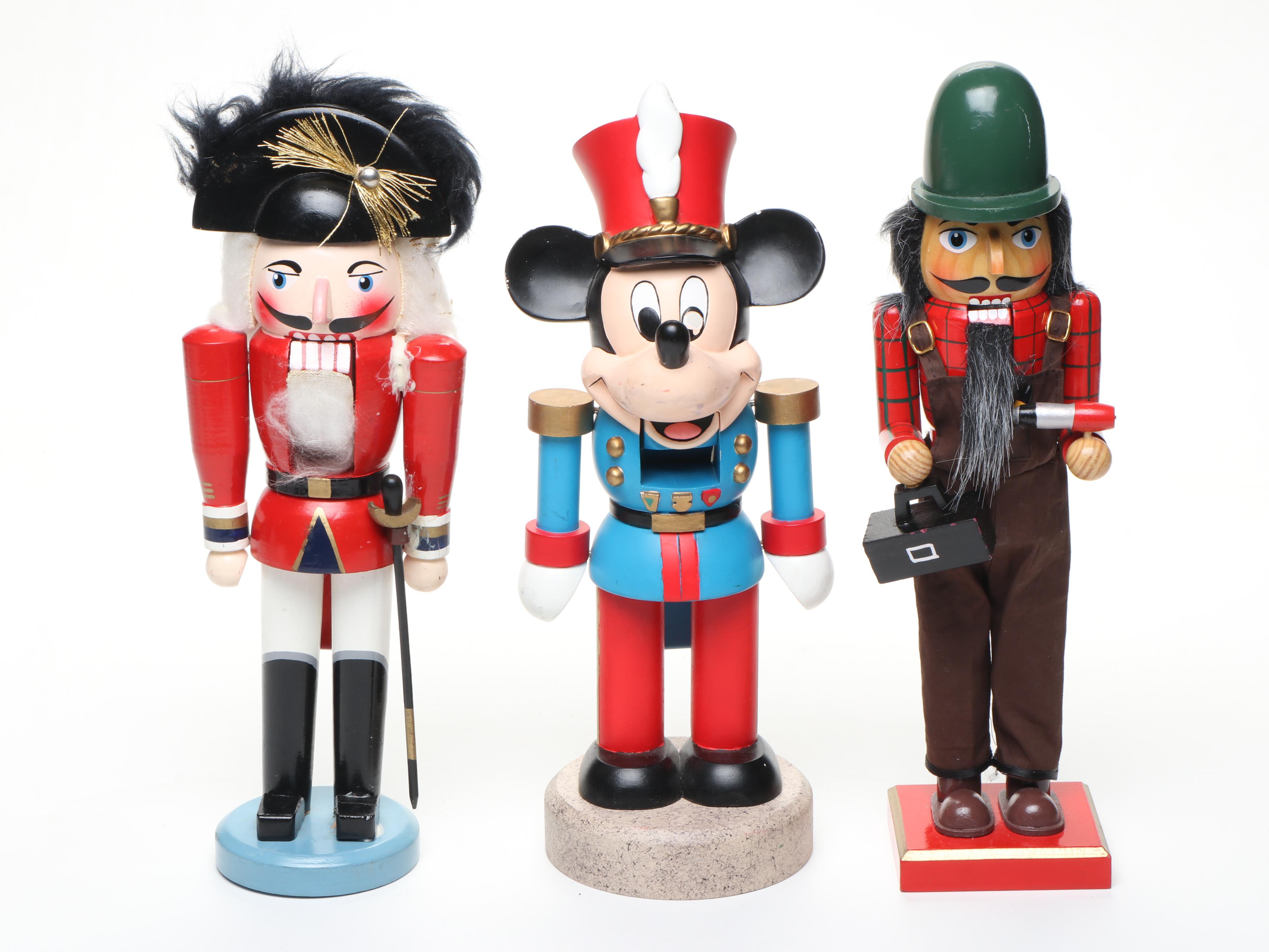 Mickey Mouse Band Leader and Other Nutcrackers