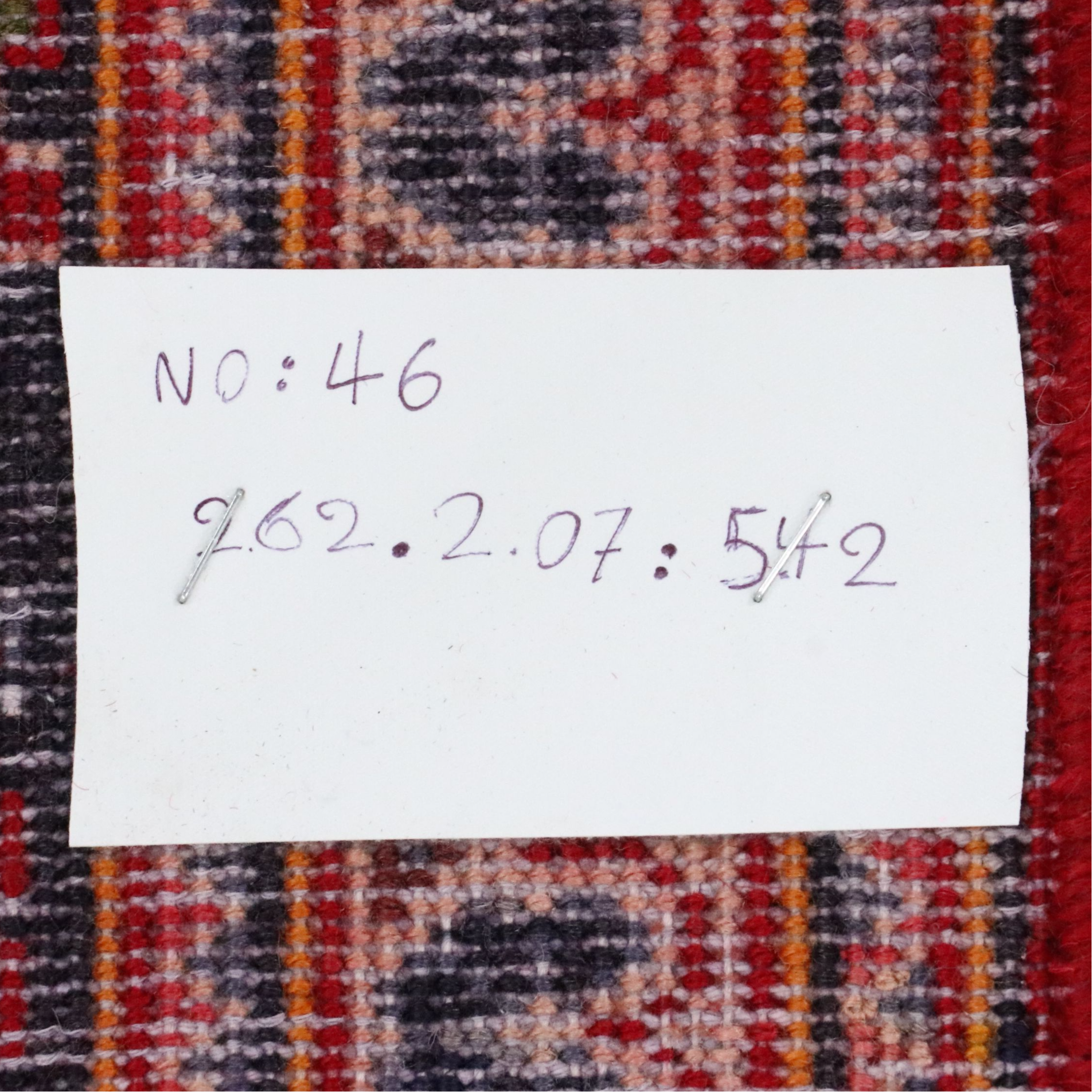 6'10 x 8'9 Hand-Knotted Persian Kashan Remnant Area Rug