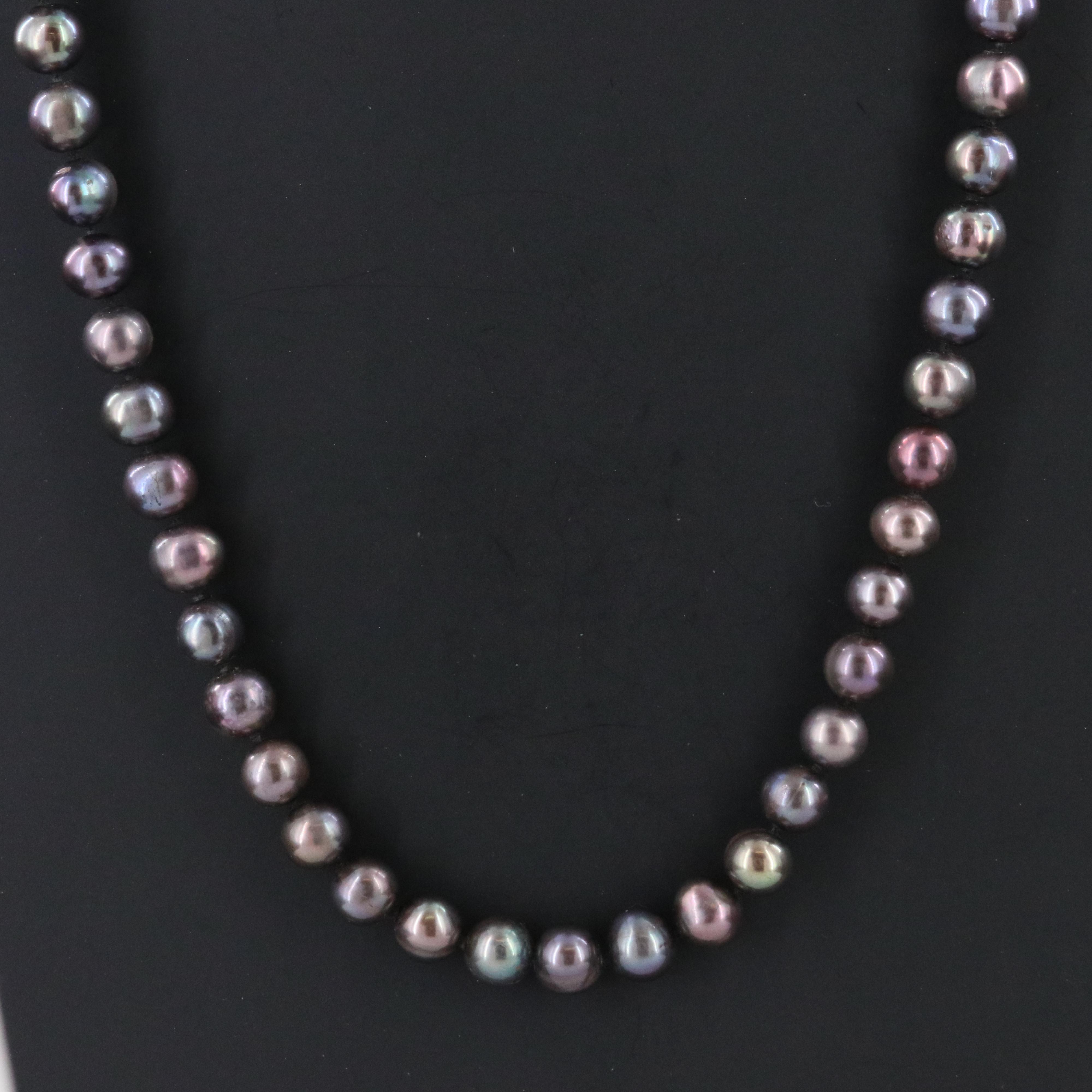 Pearl Necklace with 14K Clasp