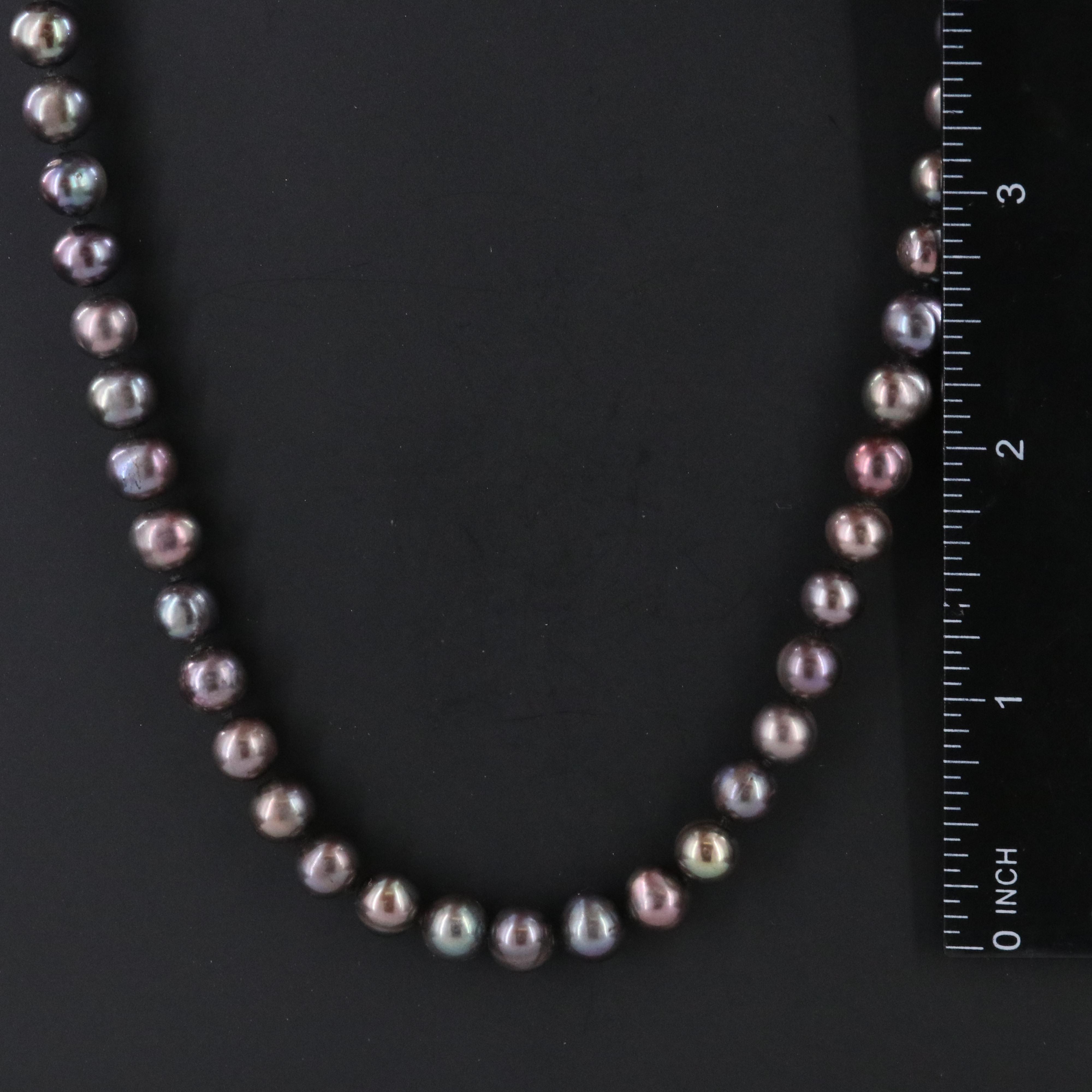 Pearl Necklace with 14K Clasp