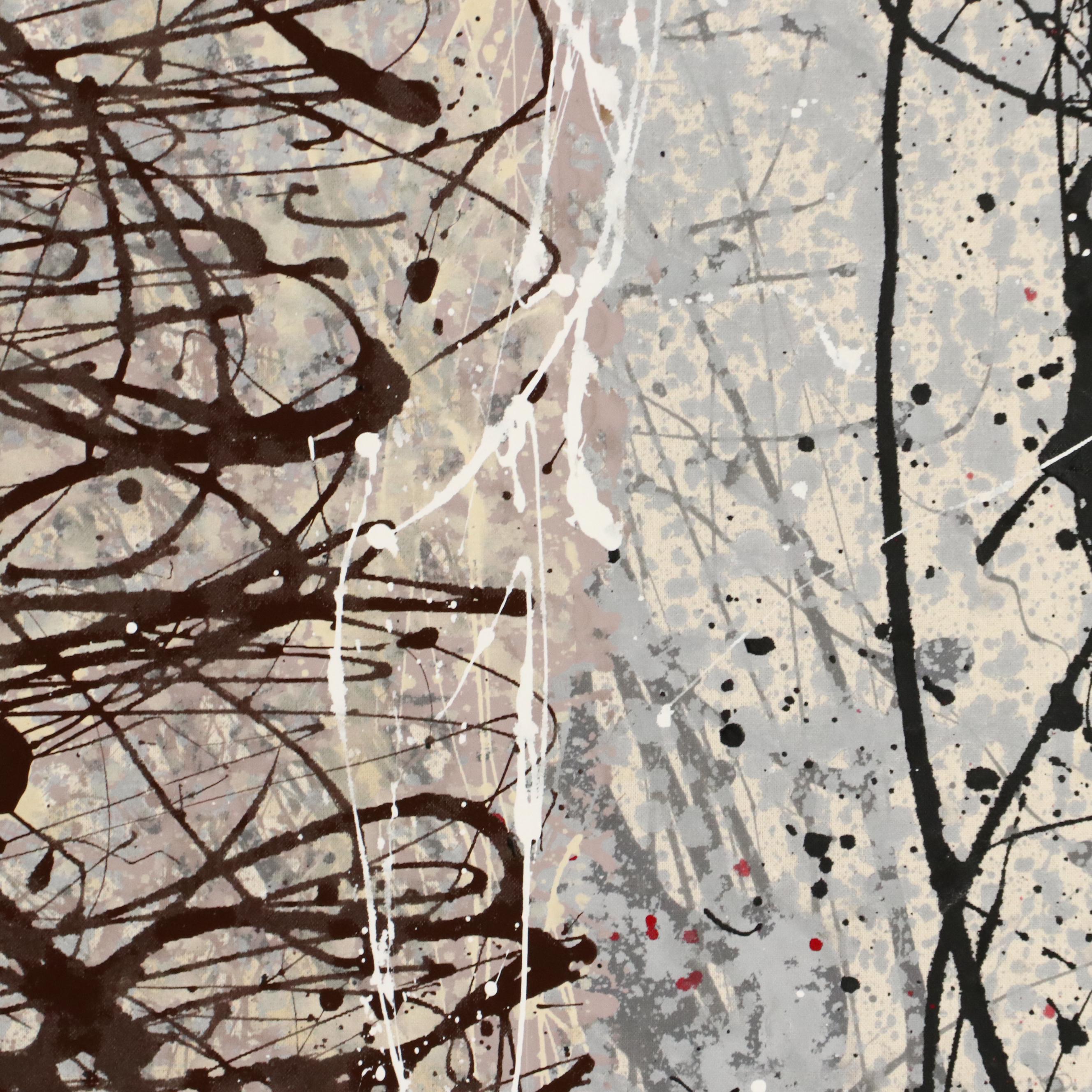 David Applegate Large Scale Abstract Acrylic Painting