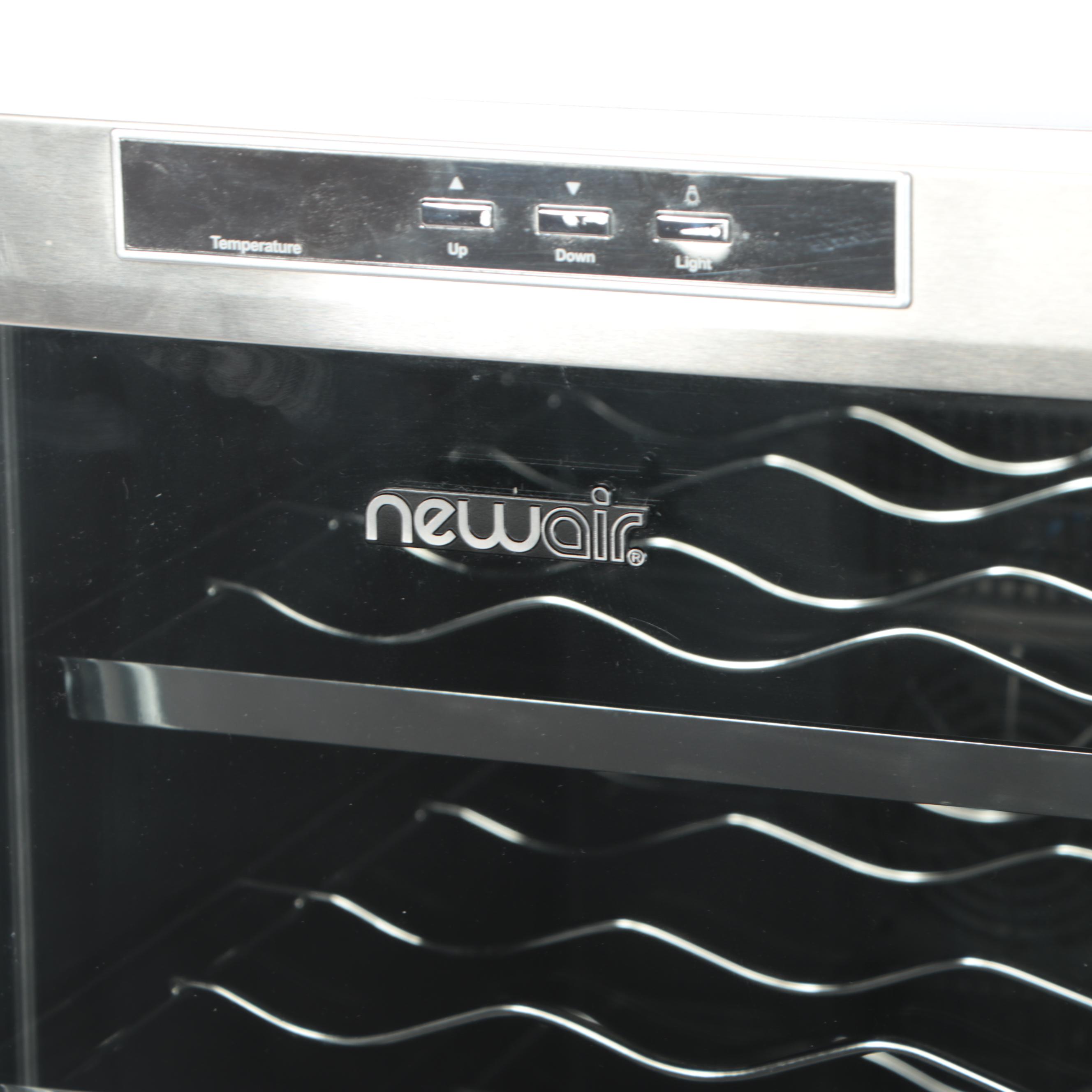 Newair Stainless Steel Wine Bottle Fridge