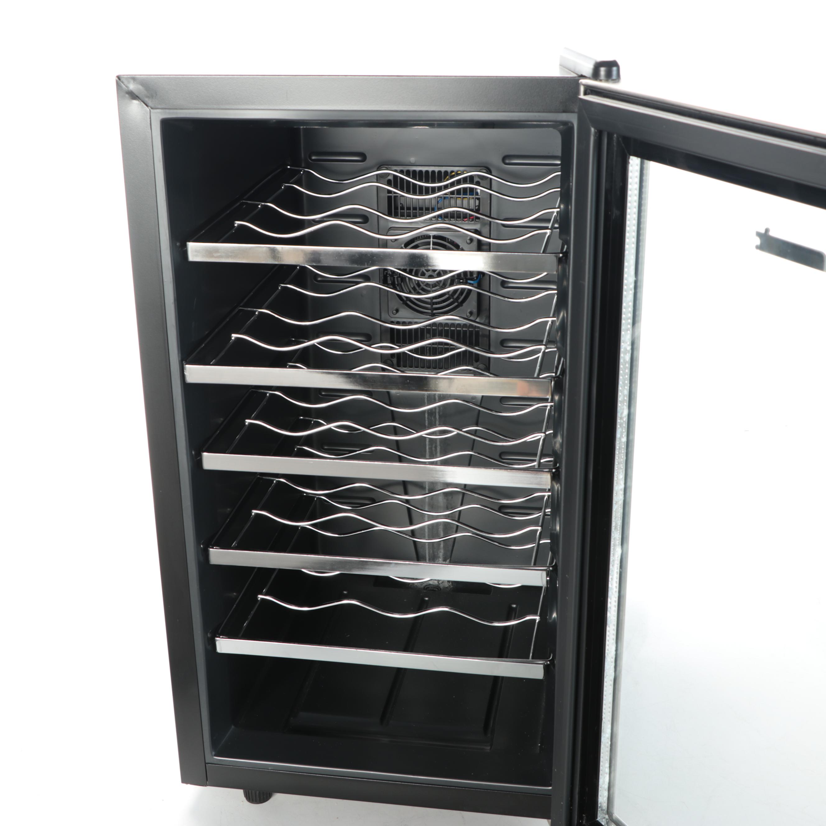 Newair Stainless Steel Wine Bottle Fridge