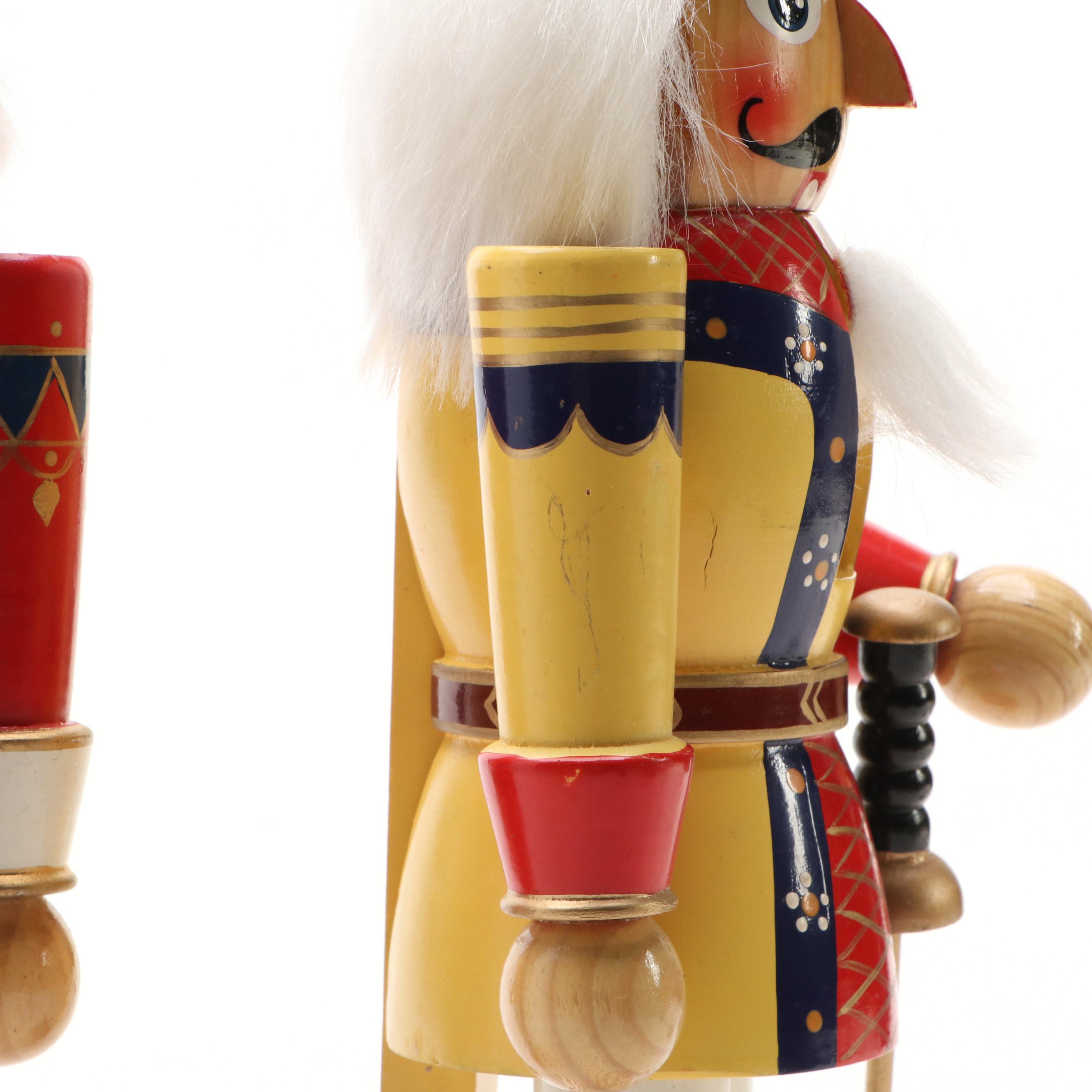 Painted Wooden Nutcrackers