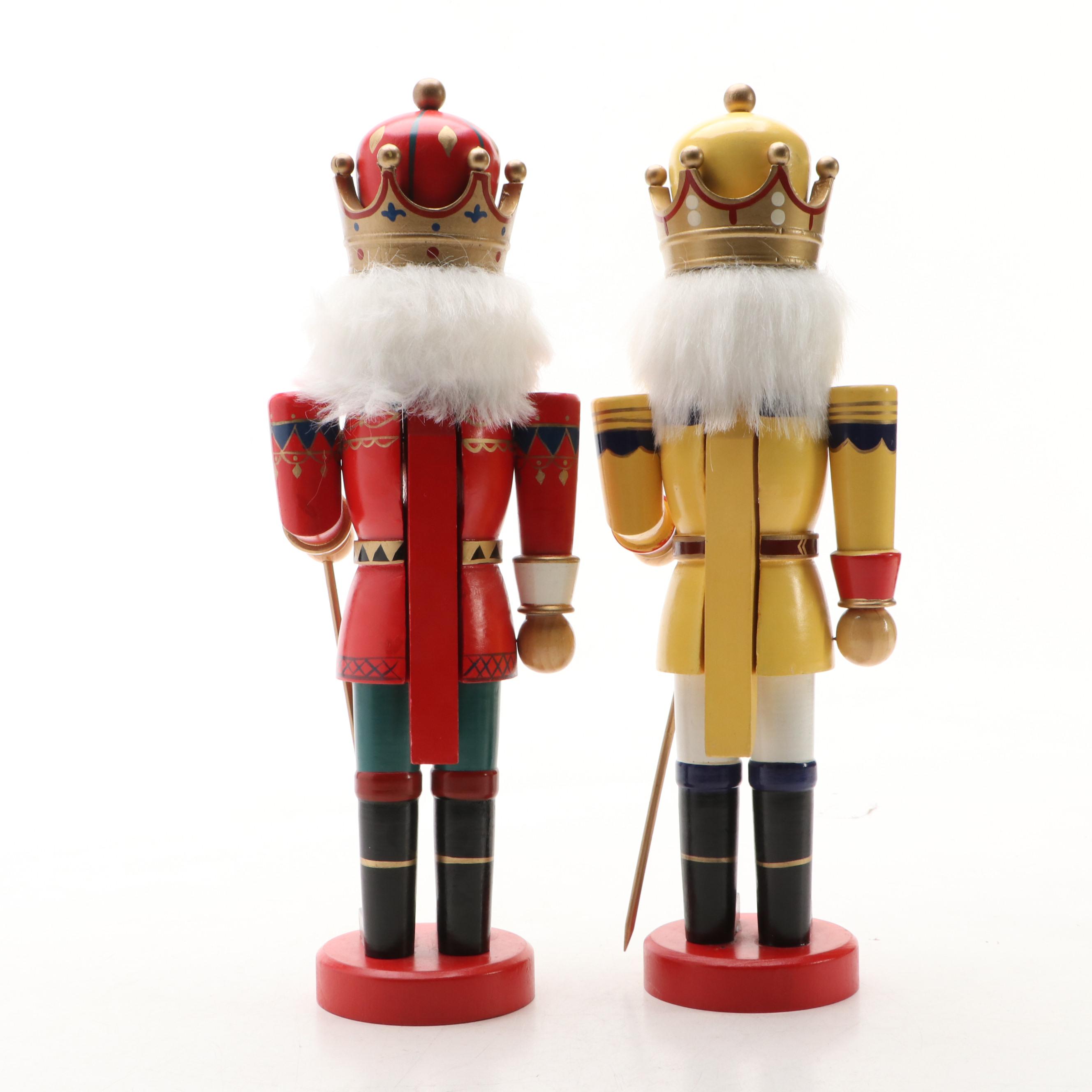 Painted Wooden Nutcrackers