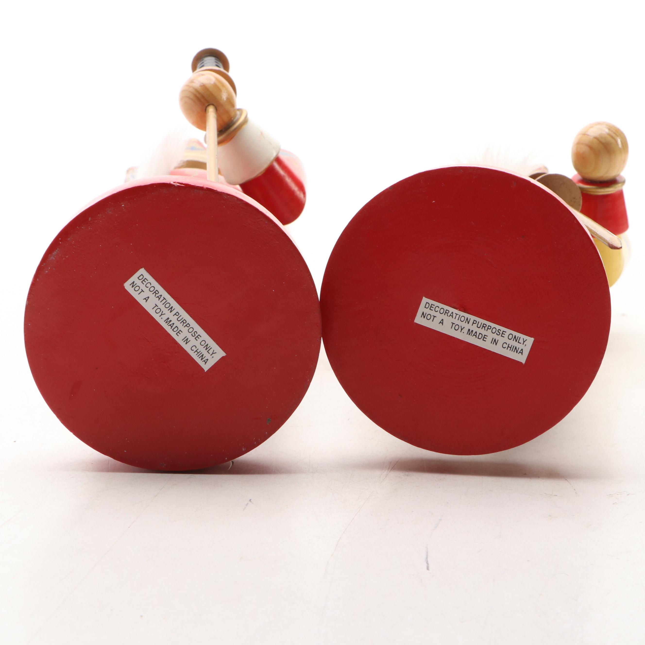 Painted Wooden Nutcrackers