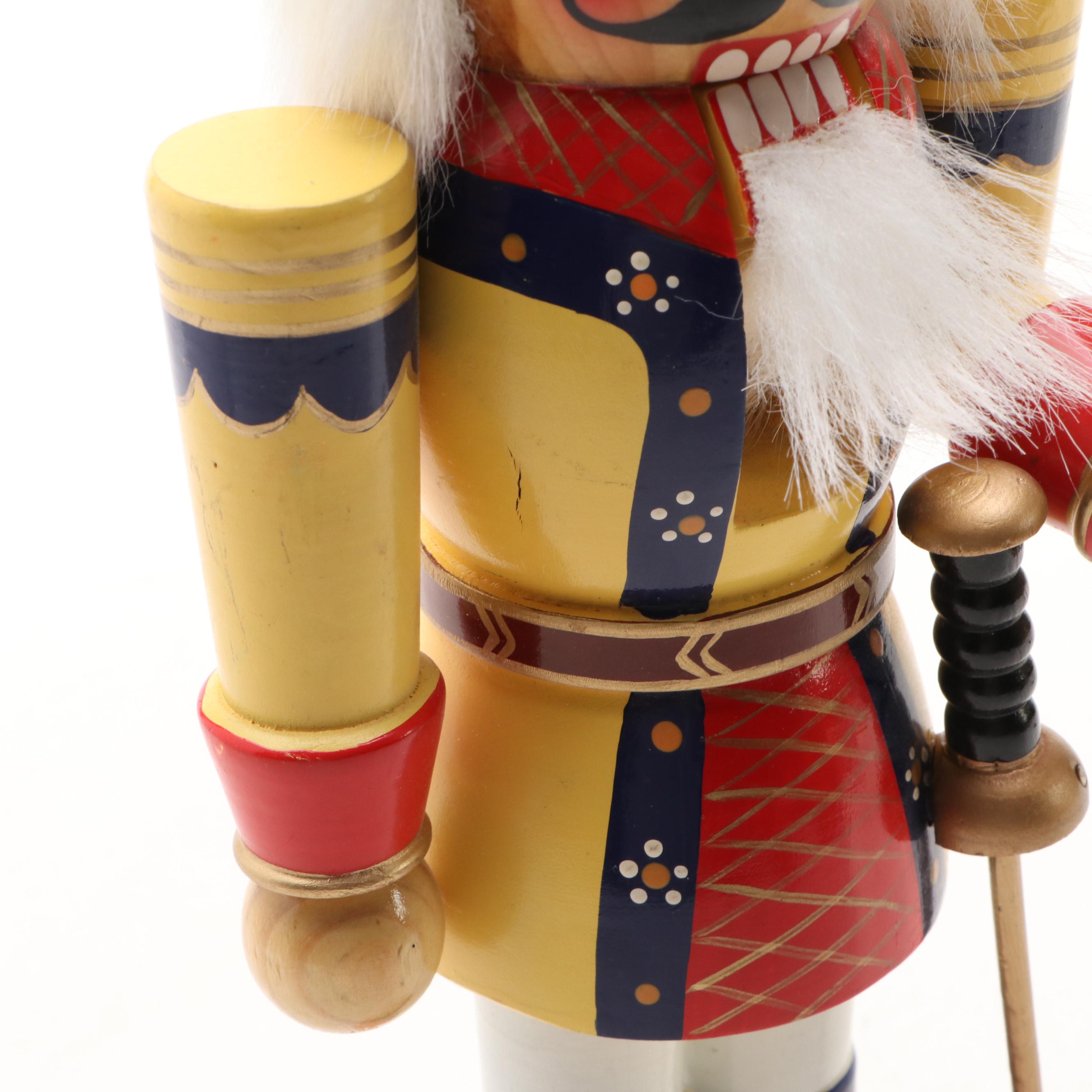 Painted Wooden Nutcrackers