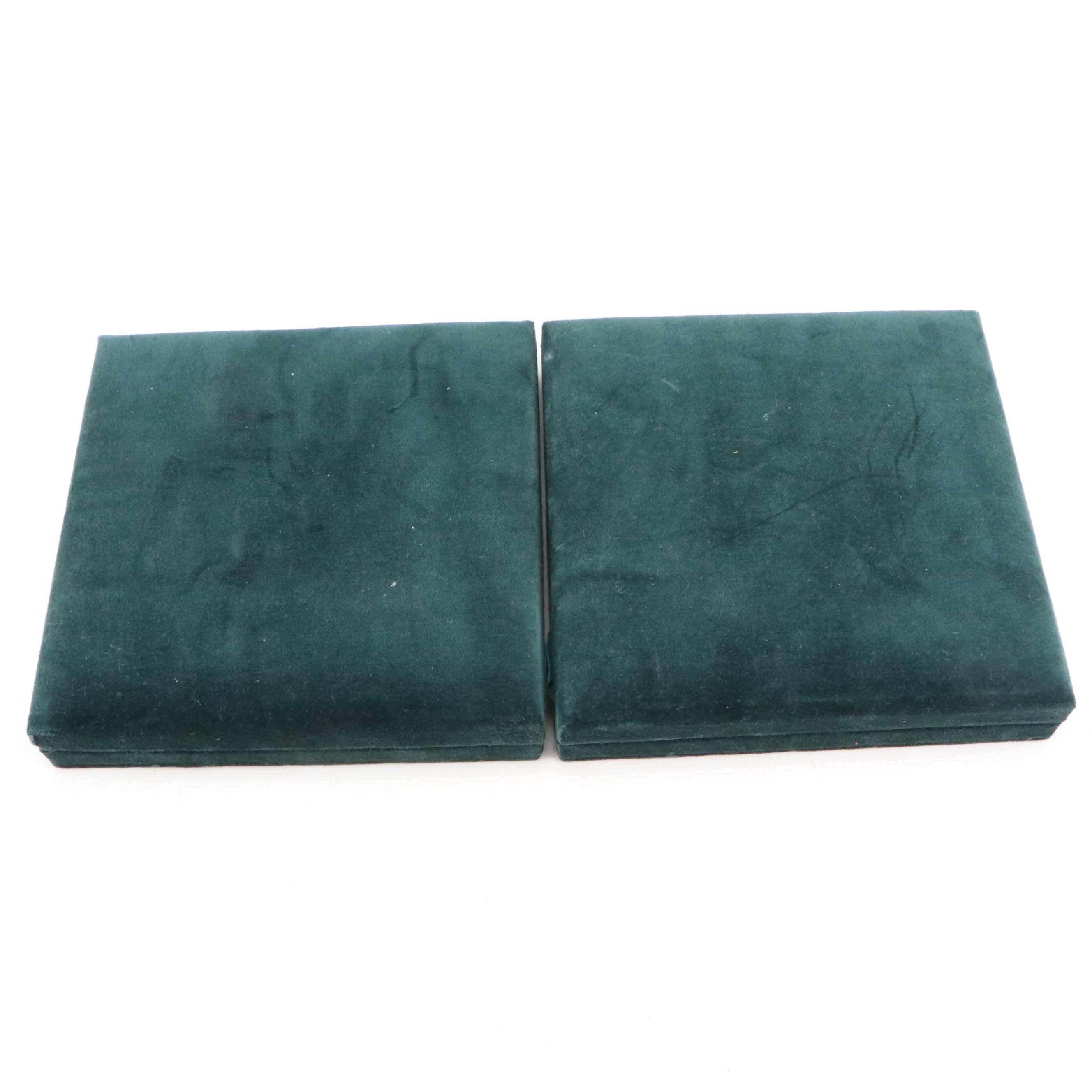 Godinger "Vineyard" Silver Plate Spreaders with Gilt Blades