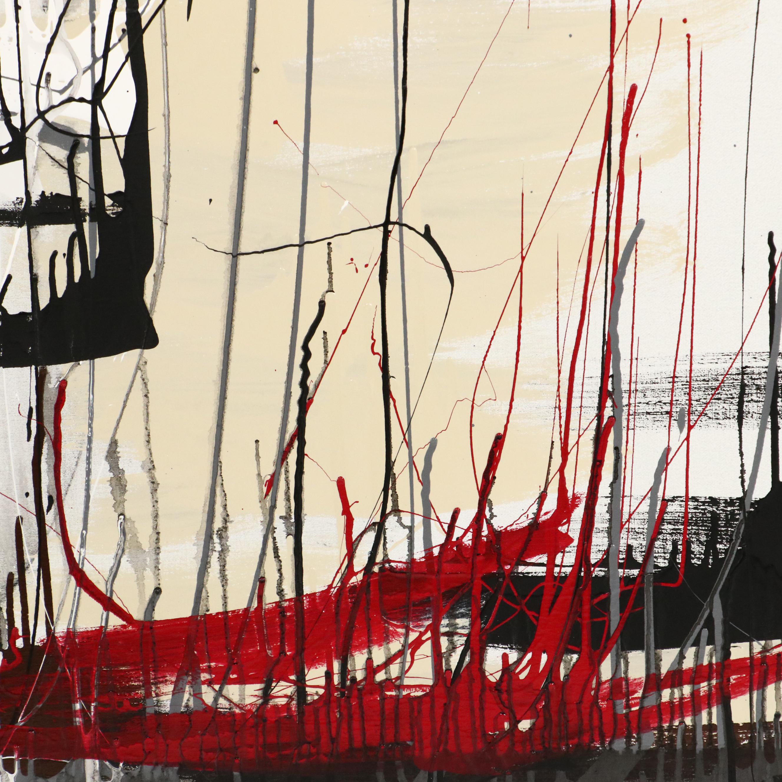 David Applegate Large-Scale Abstract Acrylic Painting