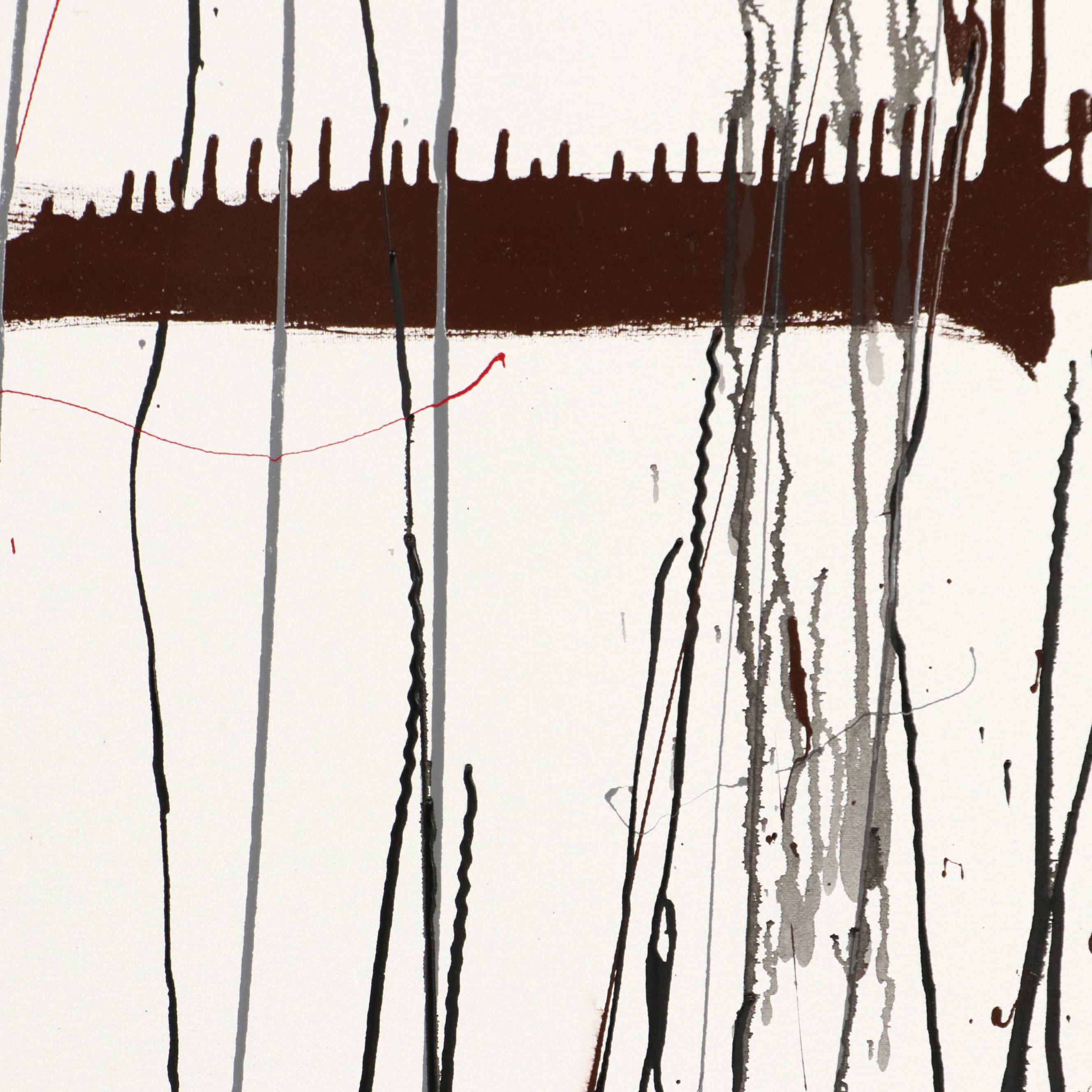 David Applegate Large-Scale Abstract Acrylic Painting