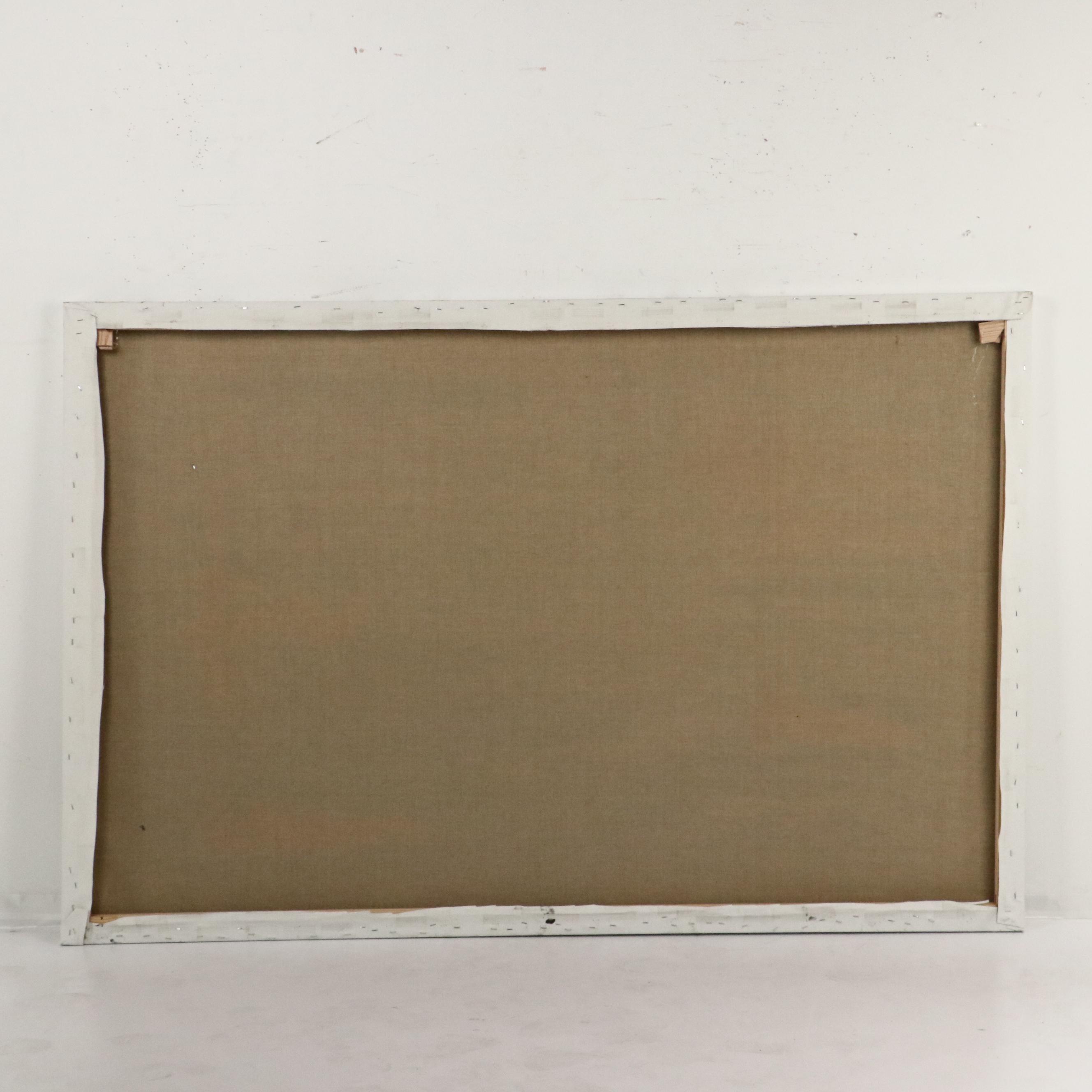 David Applegate Large-Scale Abstract Acrylic Painting