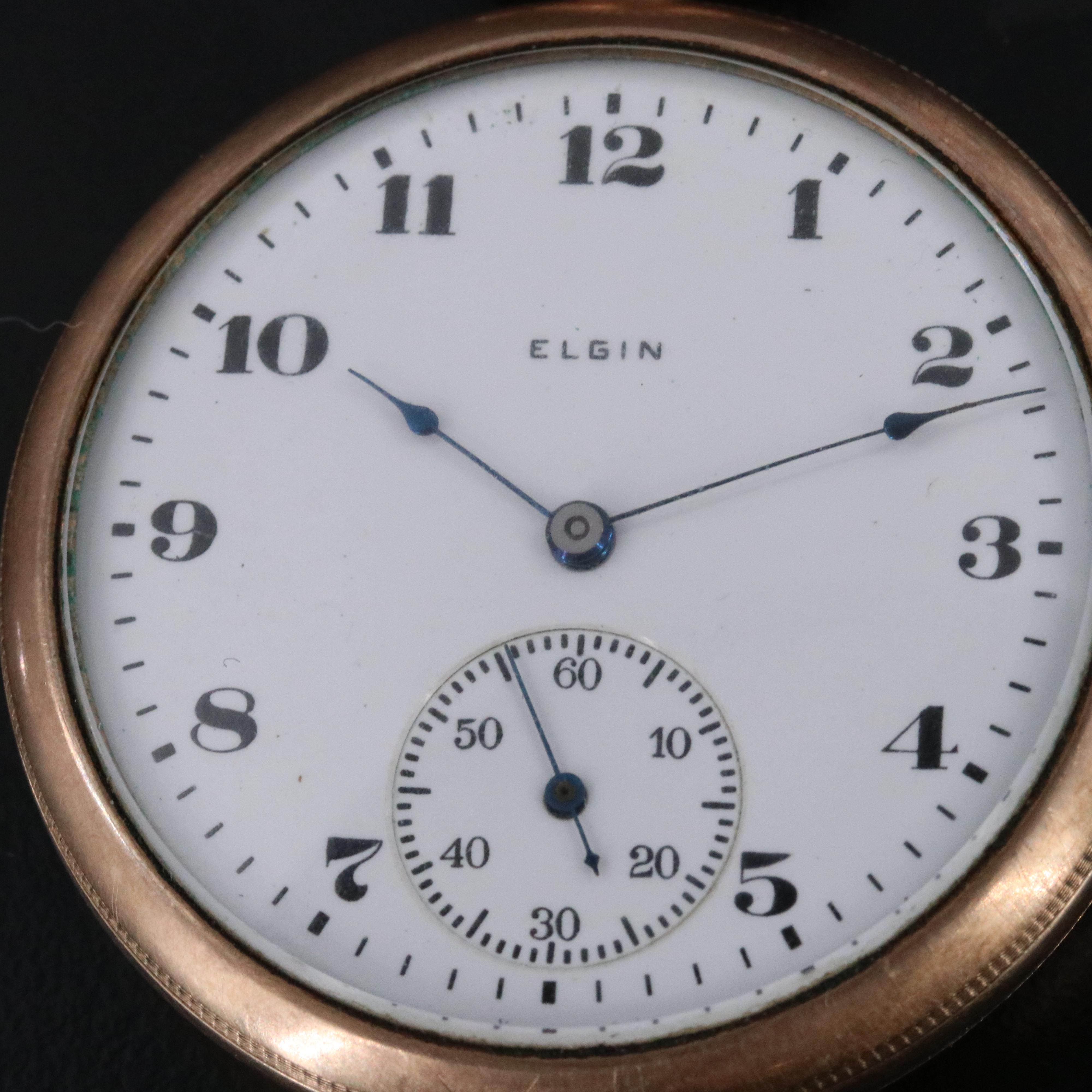 1920 Elgin Gold-Filled Pocket Watch