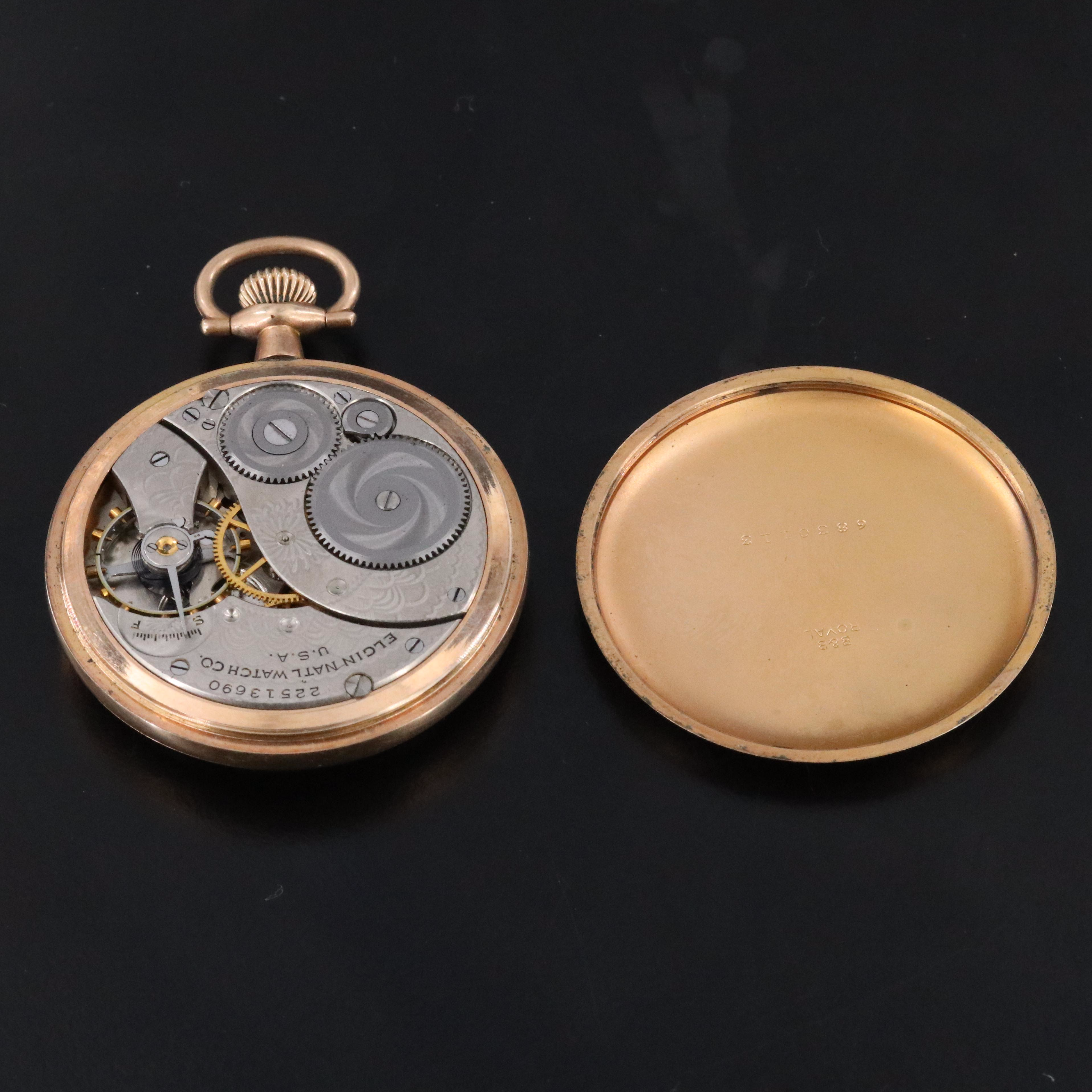 1920 Elgin Gold-Filled Pocket Watch