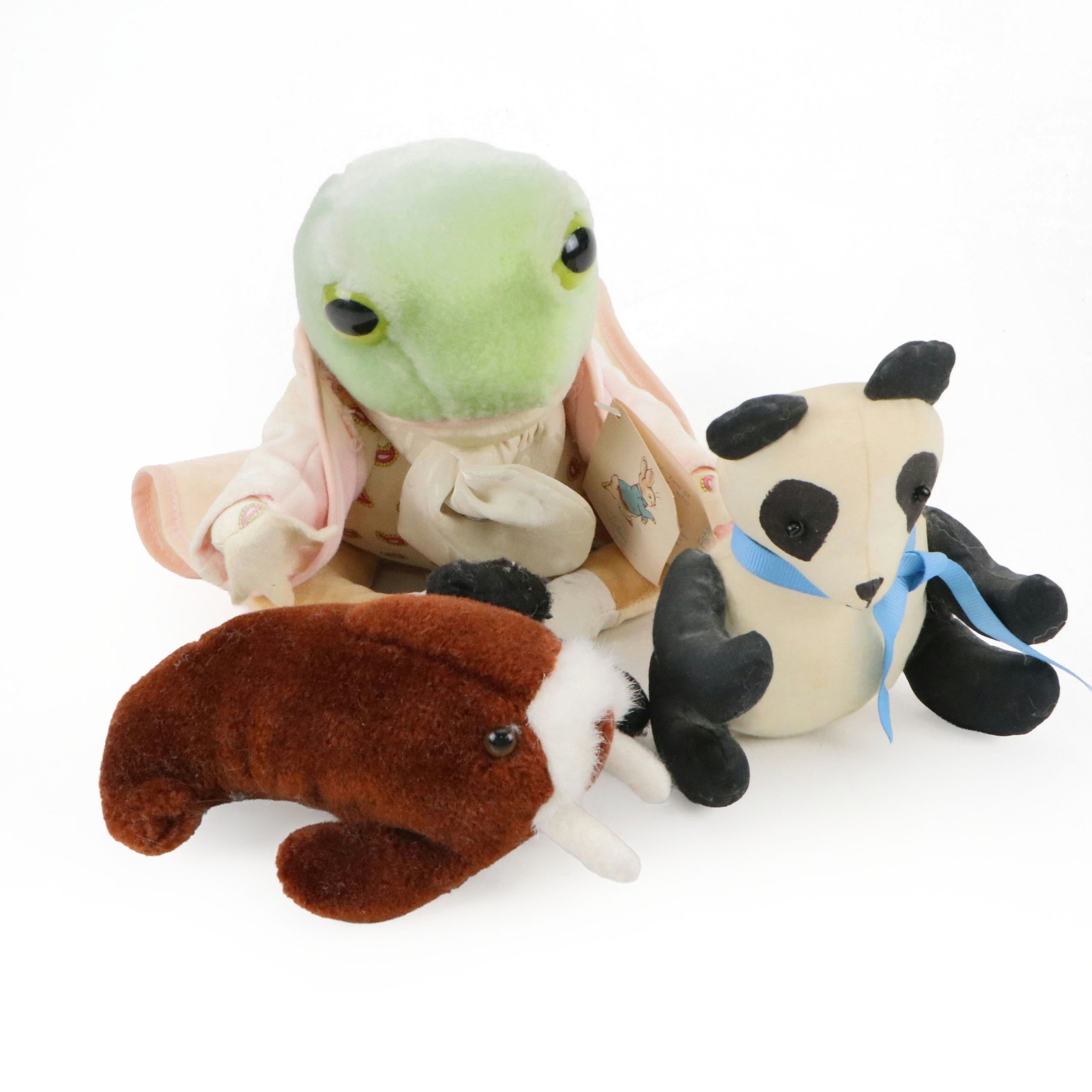 Eden Beatrix Potter "Mr. Jeremy Fisher" and More Stuffed Animals