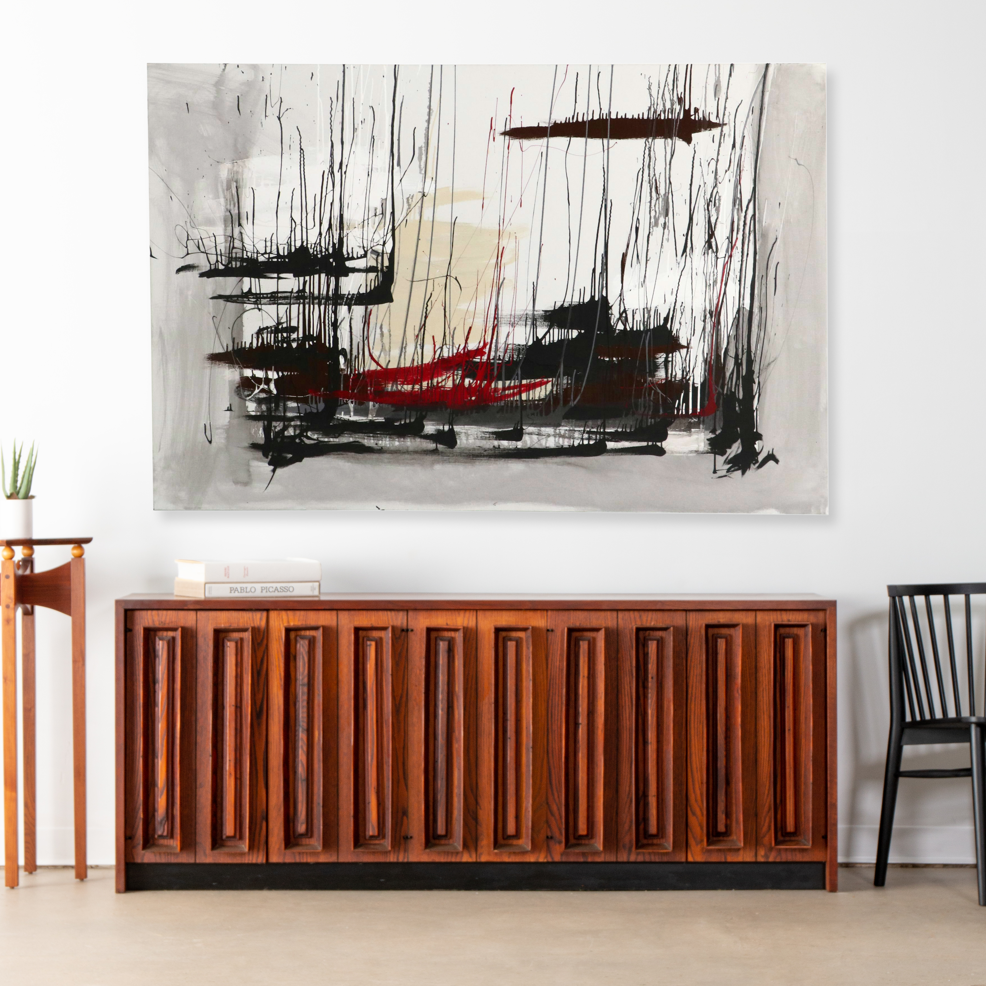 David Applegate Large-Scale Abstract Acrylic Painting