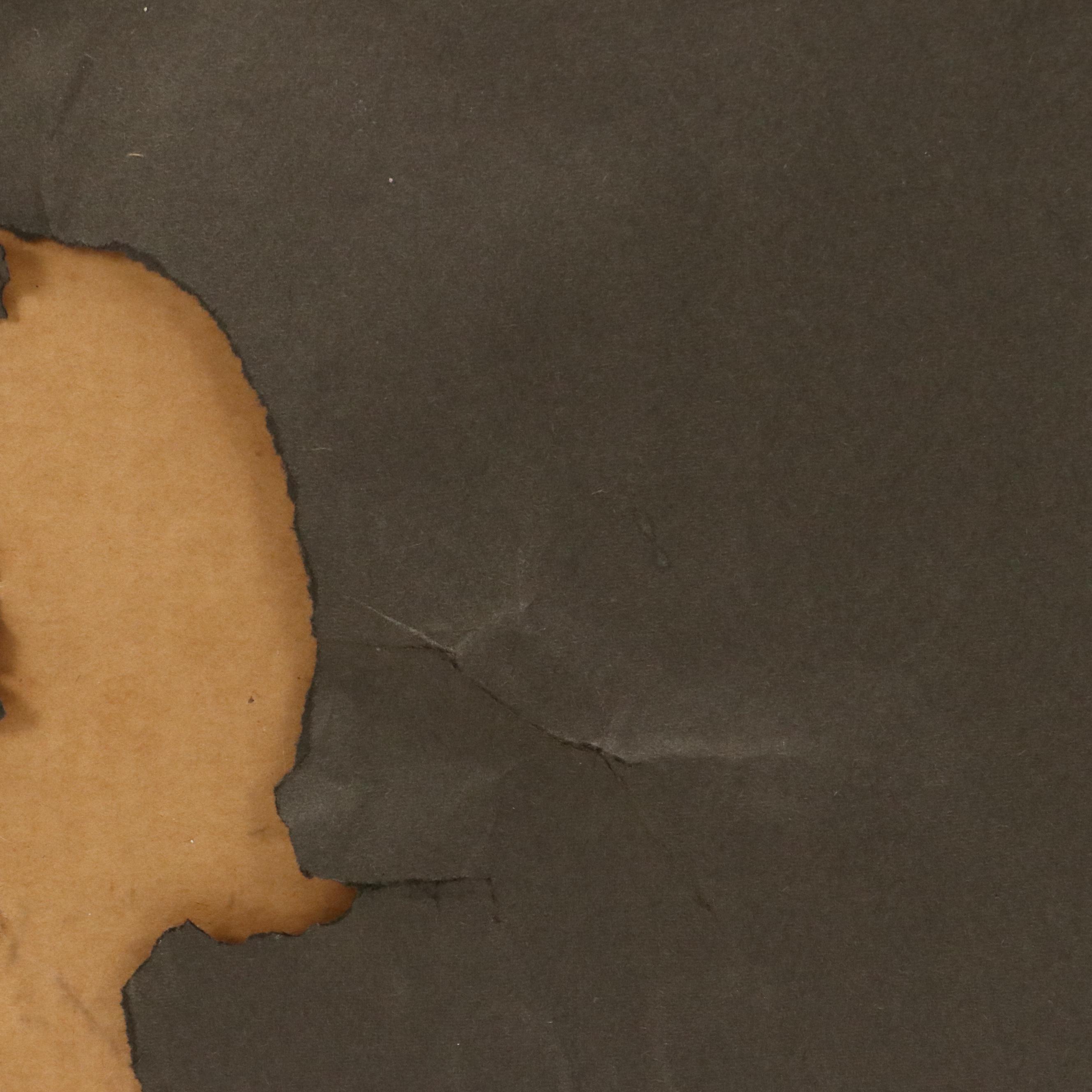 Jane Heidrich Woodcut "Cathedral Door," 1969